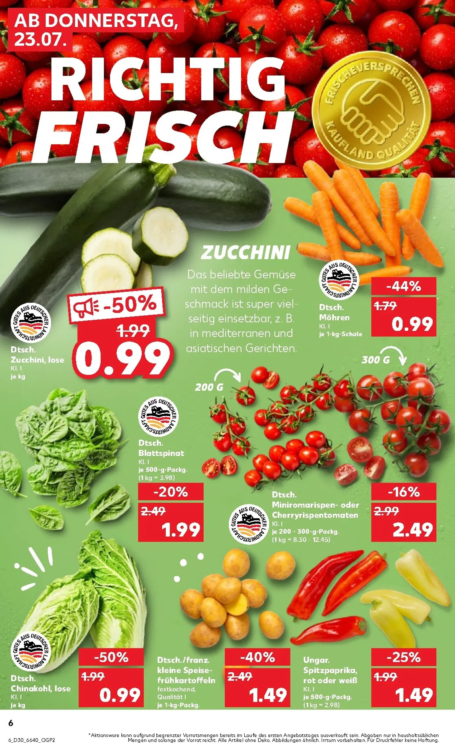 Kaufland Prospekt nächste Woche – von Donnerstag 23.07.2026 bis Mittwoch 29.07.2026 von 23. Juli bis 29. Juli 2026 - Prospekt seite 7