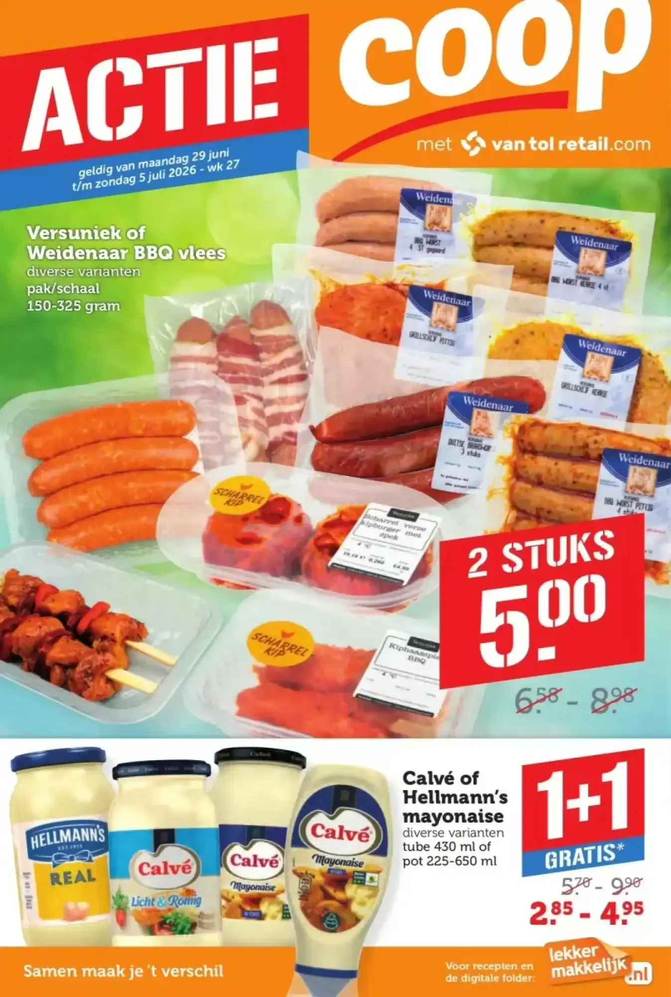 Coop Folder Week 27 – 29.06.2026 – 05.07.2026 van 29 juni tot 5 juli 2026 - Folder pagina 1