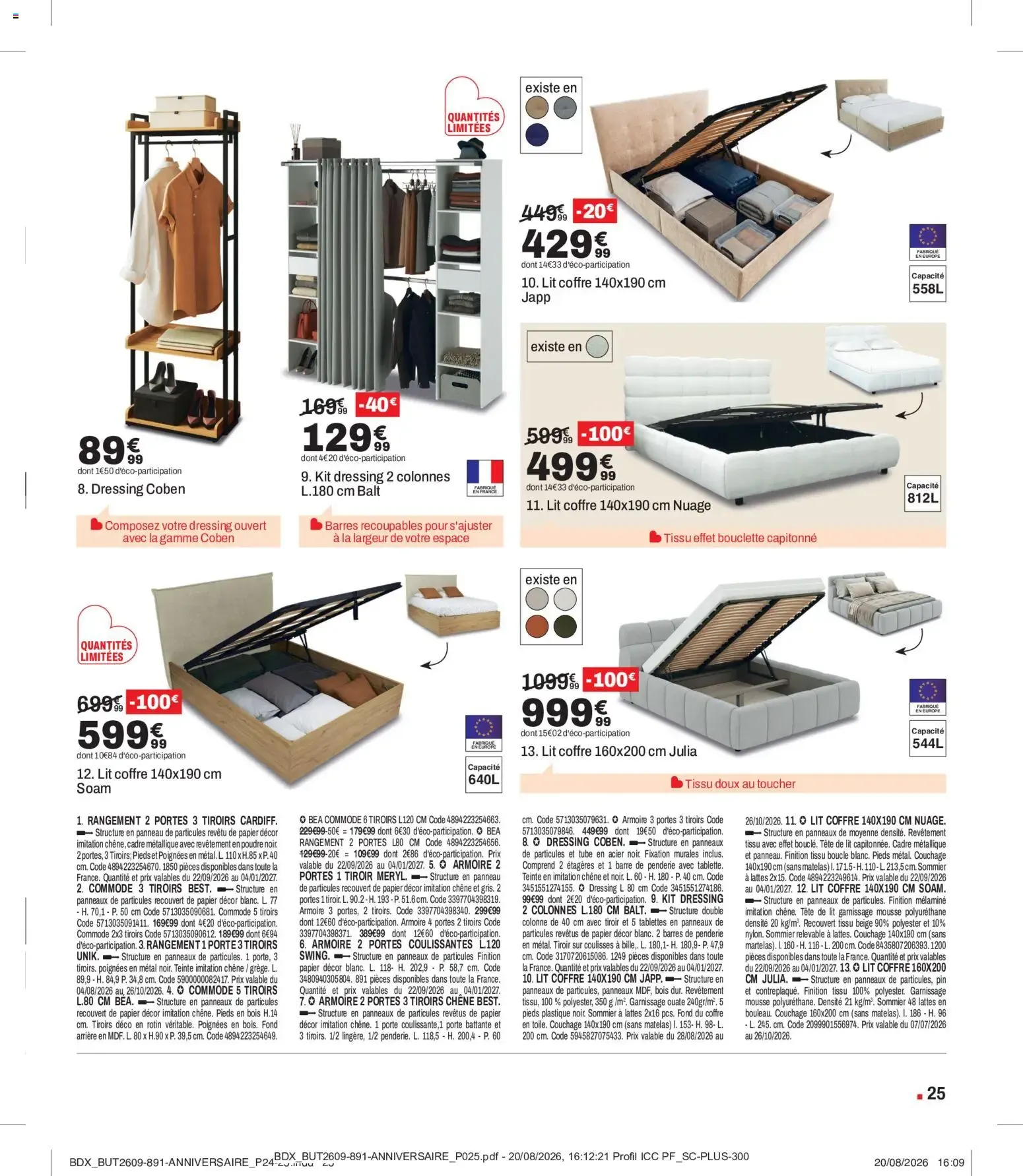 BUT DAYS du 22 septembre au 26 octobre 2026 - Catalogue page 25