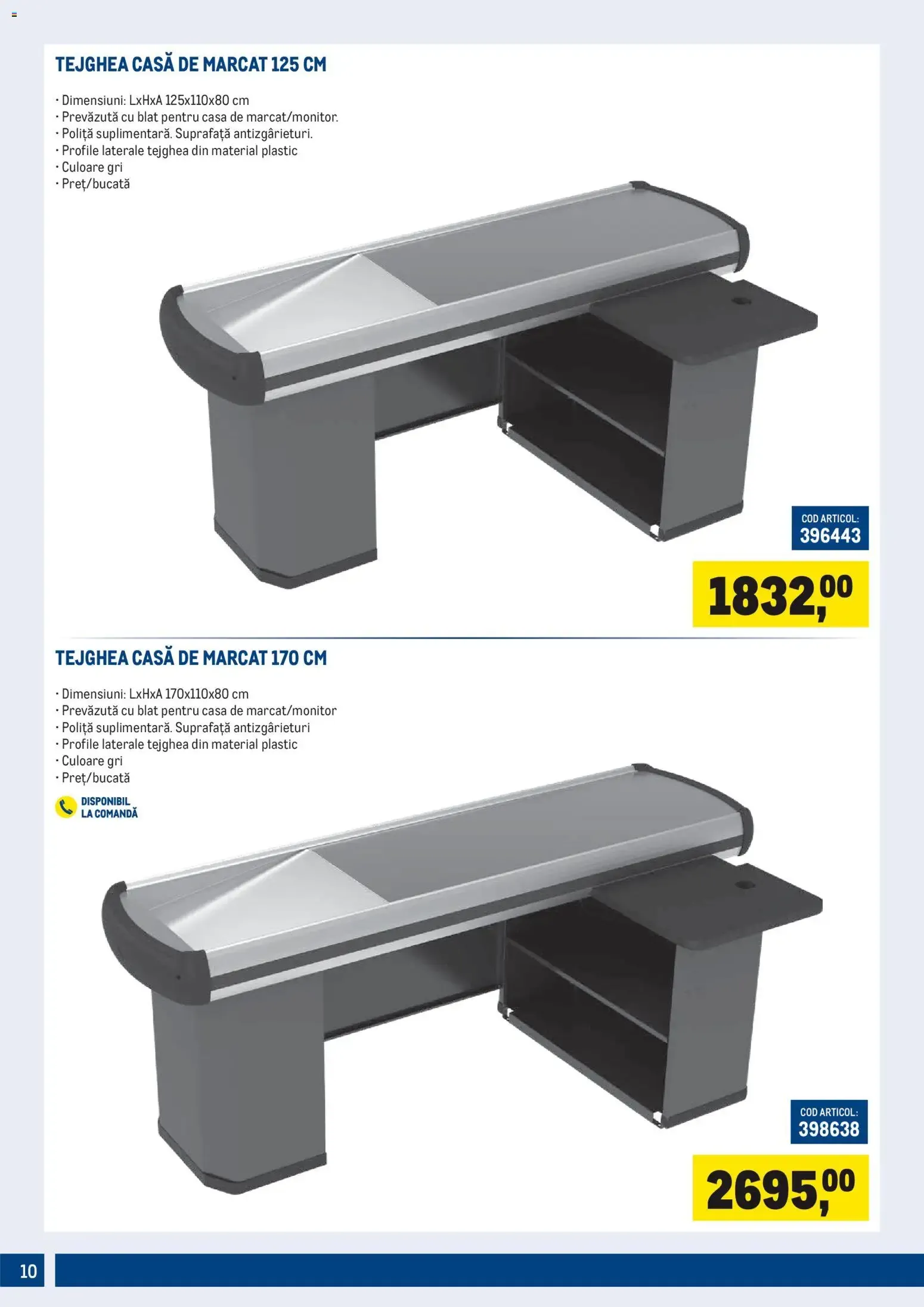 Catalog Metro Catalog Echipamente pentru magazinul tău - Oferta 01.10.2026 - 04.01.2027 de la 1 octombrie până la 4 ianuarie 2027 - Revista Pagina 10