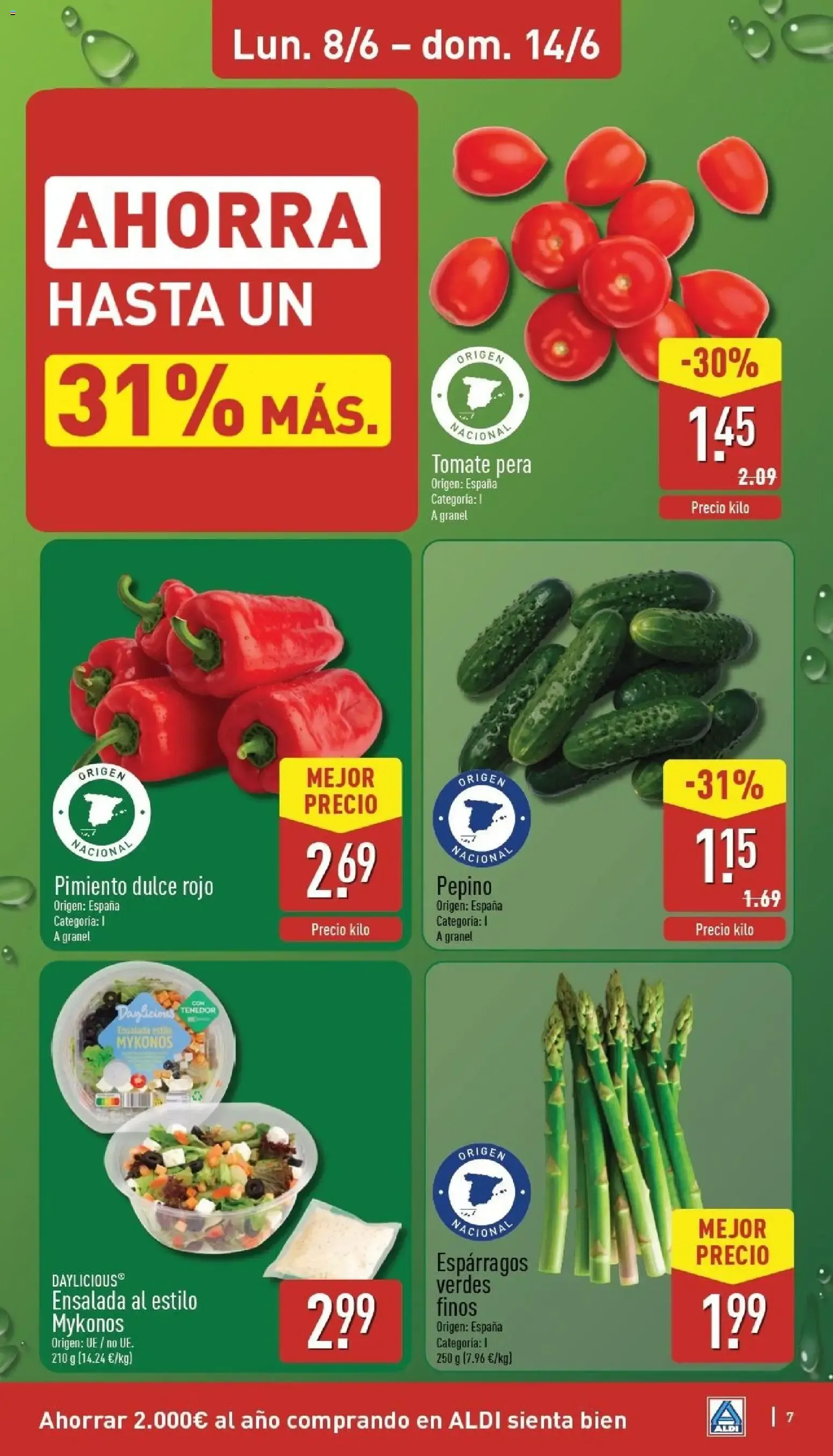Catálogo de El Veranazo de Aldi 8 de junio al 14 de junio 2026 - Página 7