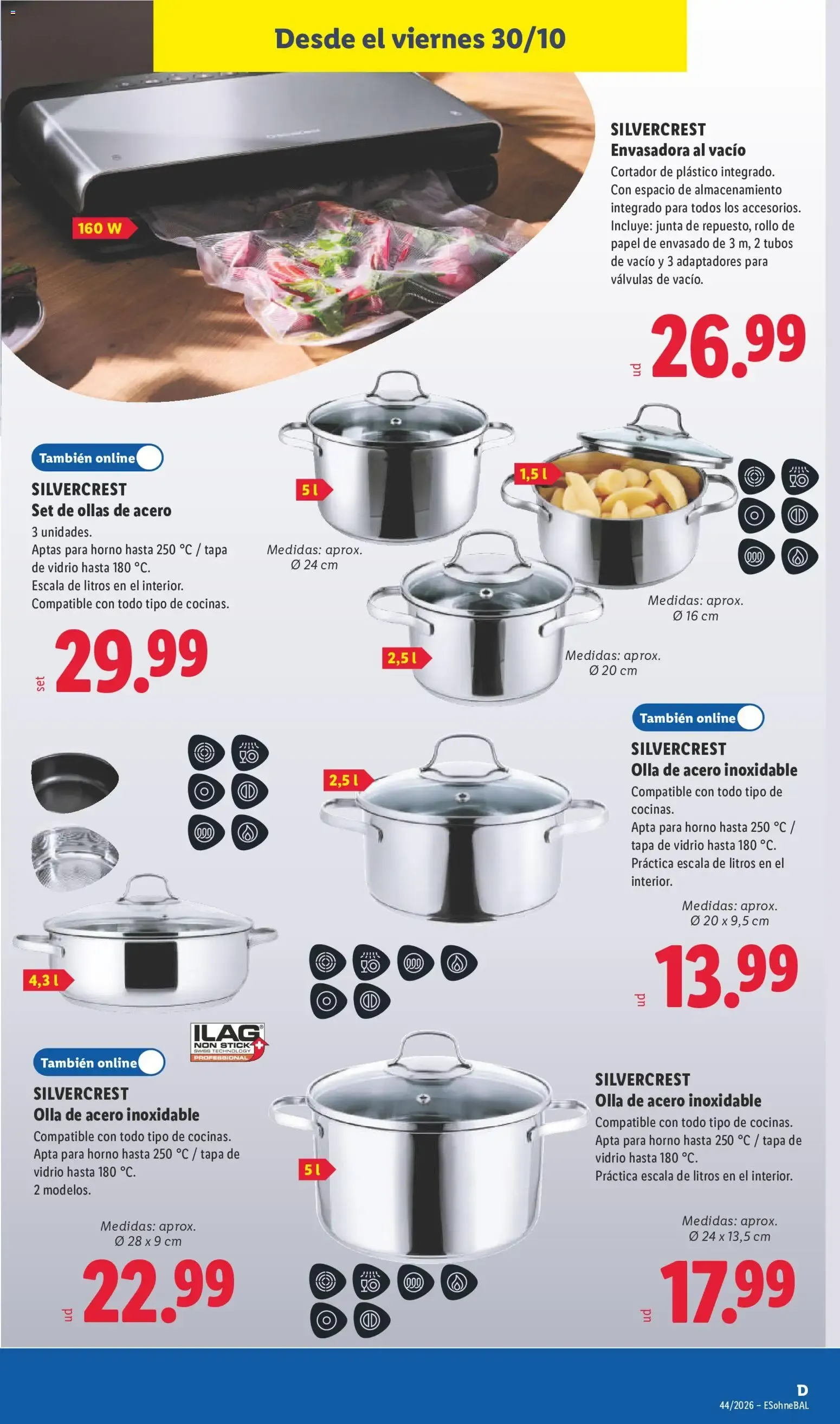 Catálogo de Lidl folleto de bazar del 26/10/2026 | Ofertas 26 de octubre al 1 de noviembre 2026 - Página 25