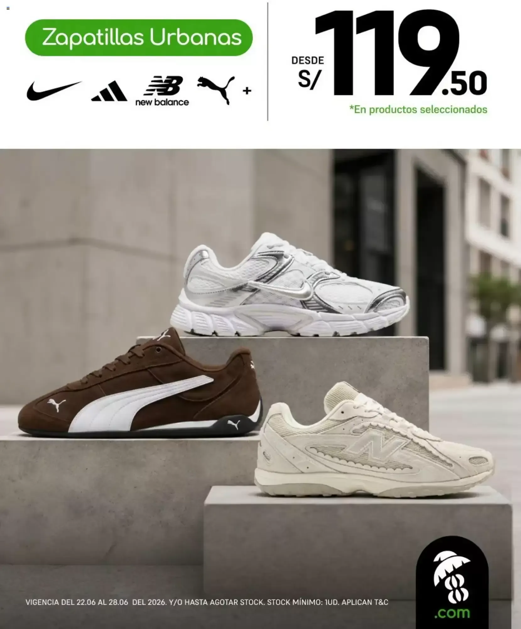 Catalogo de Zapatillas Urbanas 22 de junio al 28 de junio 2026 - Pag 1