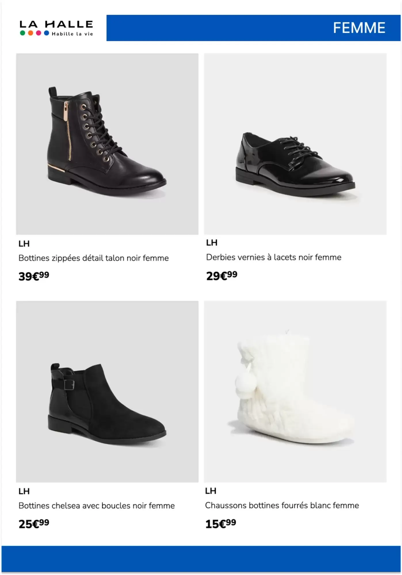 La Halle - Chaussures pour toute la famille du 21 octobre au 27 octobre 2026 - Catalogue page 6