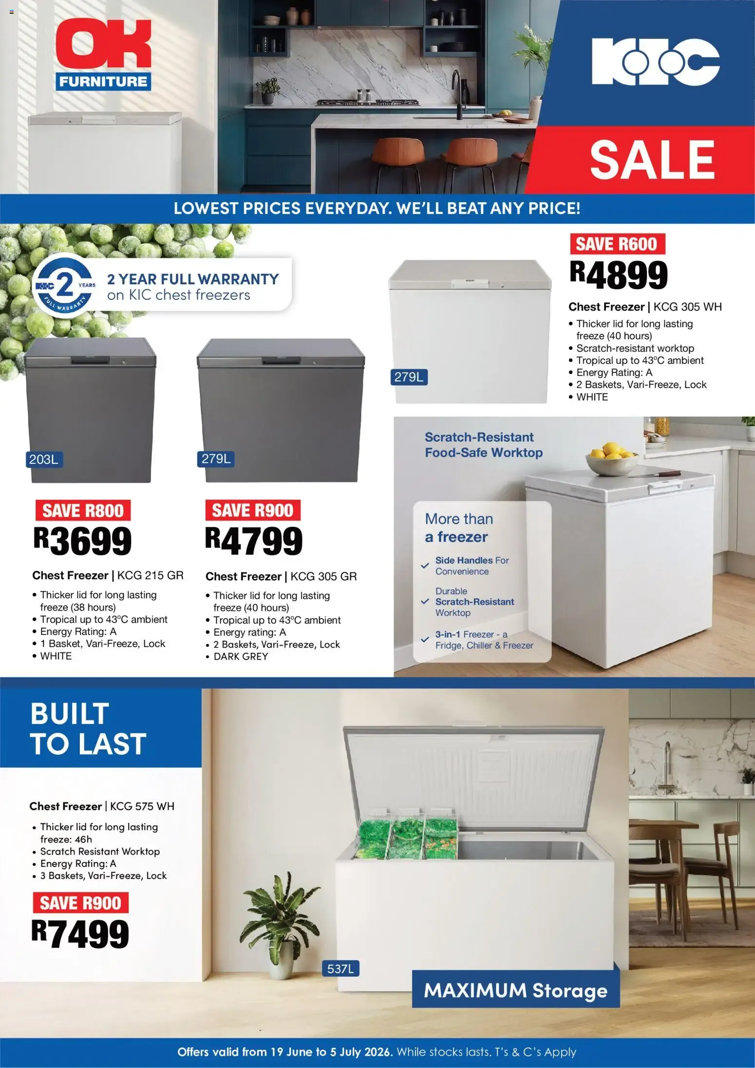 OK Furniture - Kic (19/06/2026 - 05/07/2026) Online from 19 June to 5 July 2026 - Catalogue Page 1