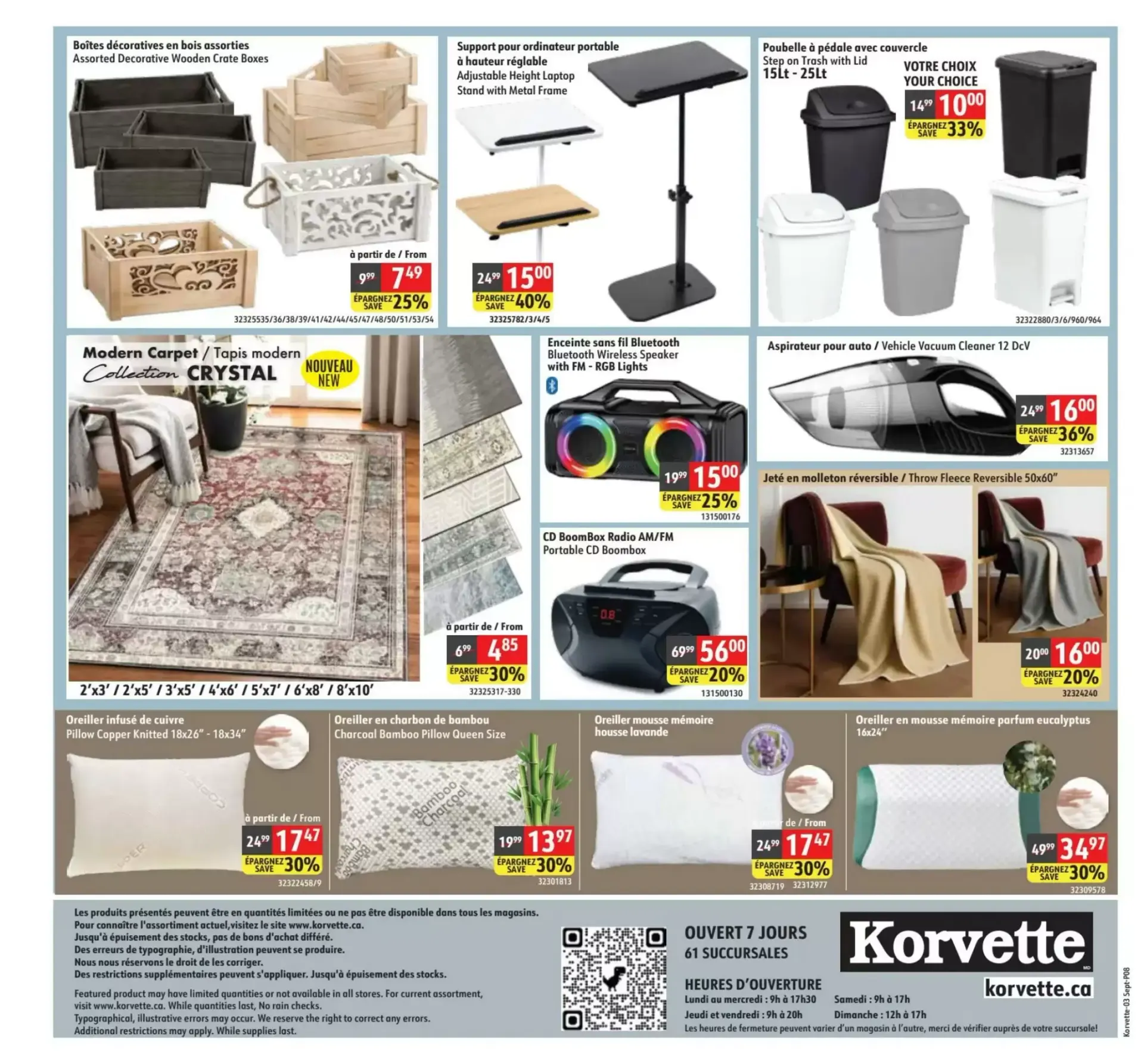 Korvette flyer from September 3 to September 16 2026 - flyer page 8