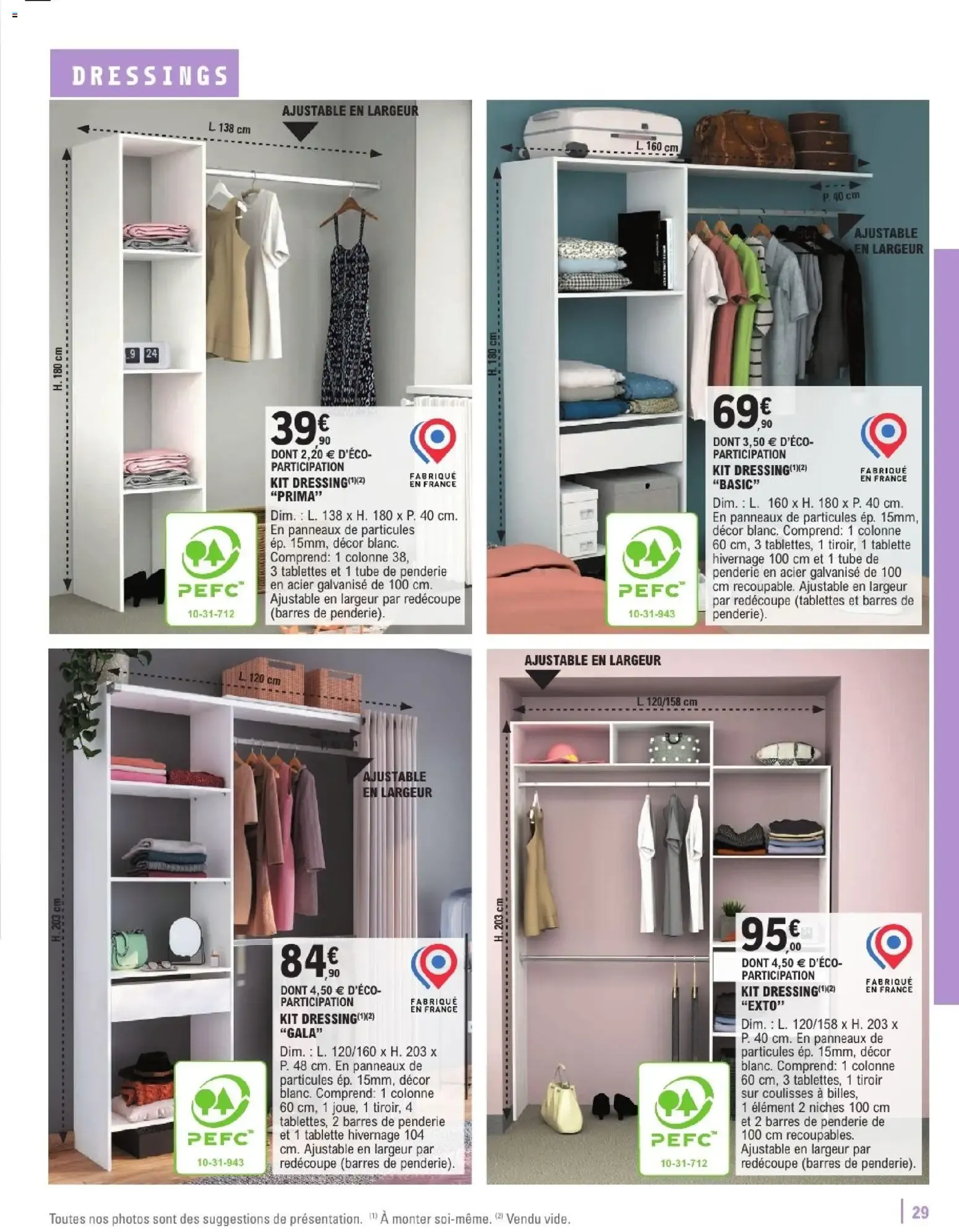Brico E.Leclerc - Guide aménagement intérieur à partir du 06/01/2026 - promo en ligne du 6 janvier au 7 février 2026 - Catalogue page 29