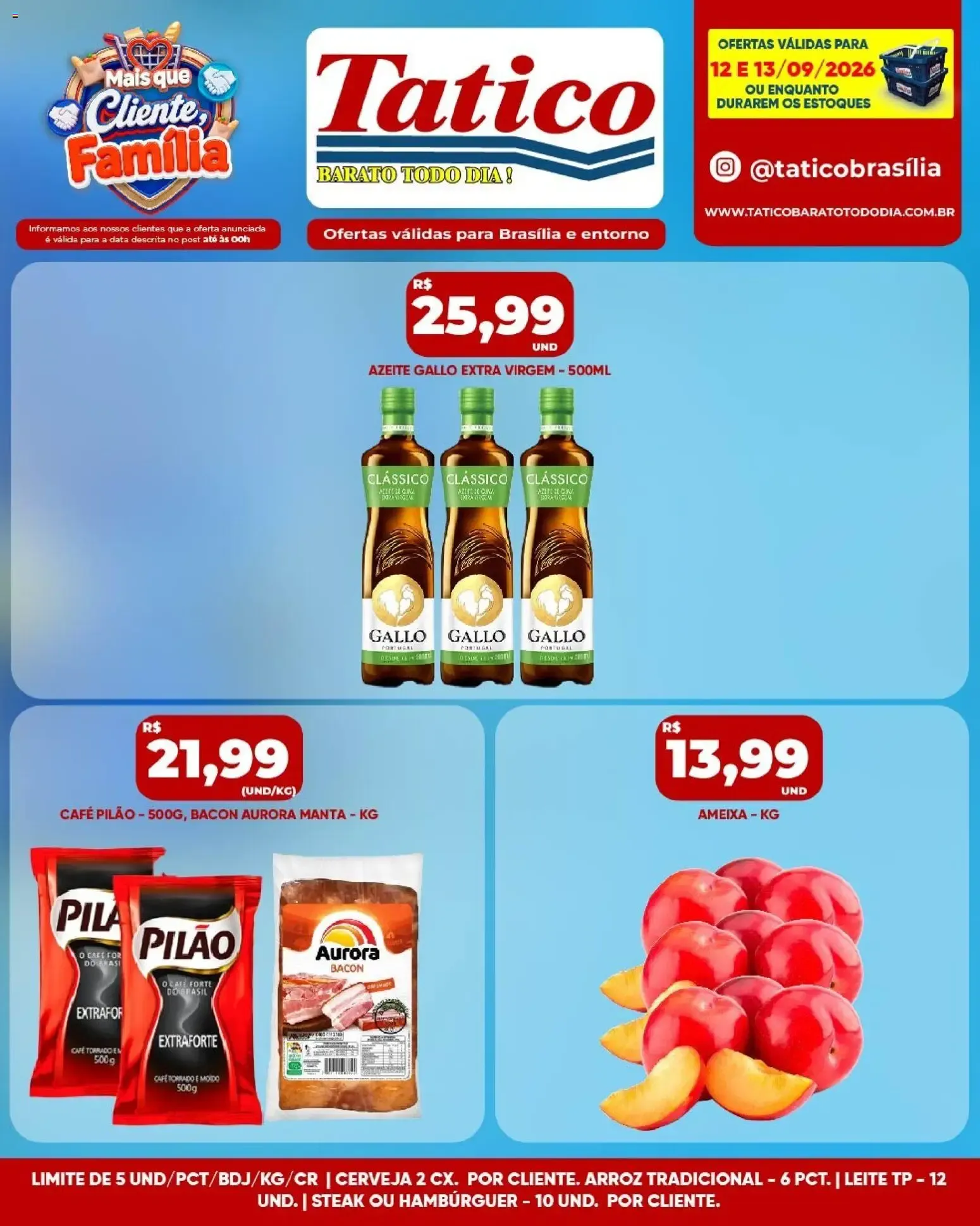 Encarte de Tatico ofertas Fim de Semana de 12/09/2026 | Promoções Online 12 de setembro até 13 de setembro 2026 - Pagina 11