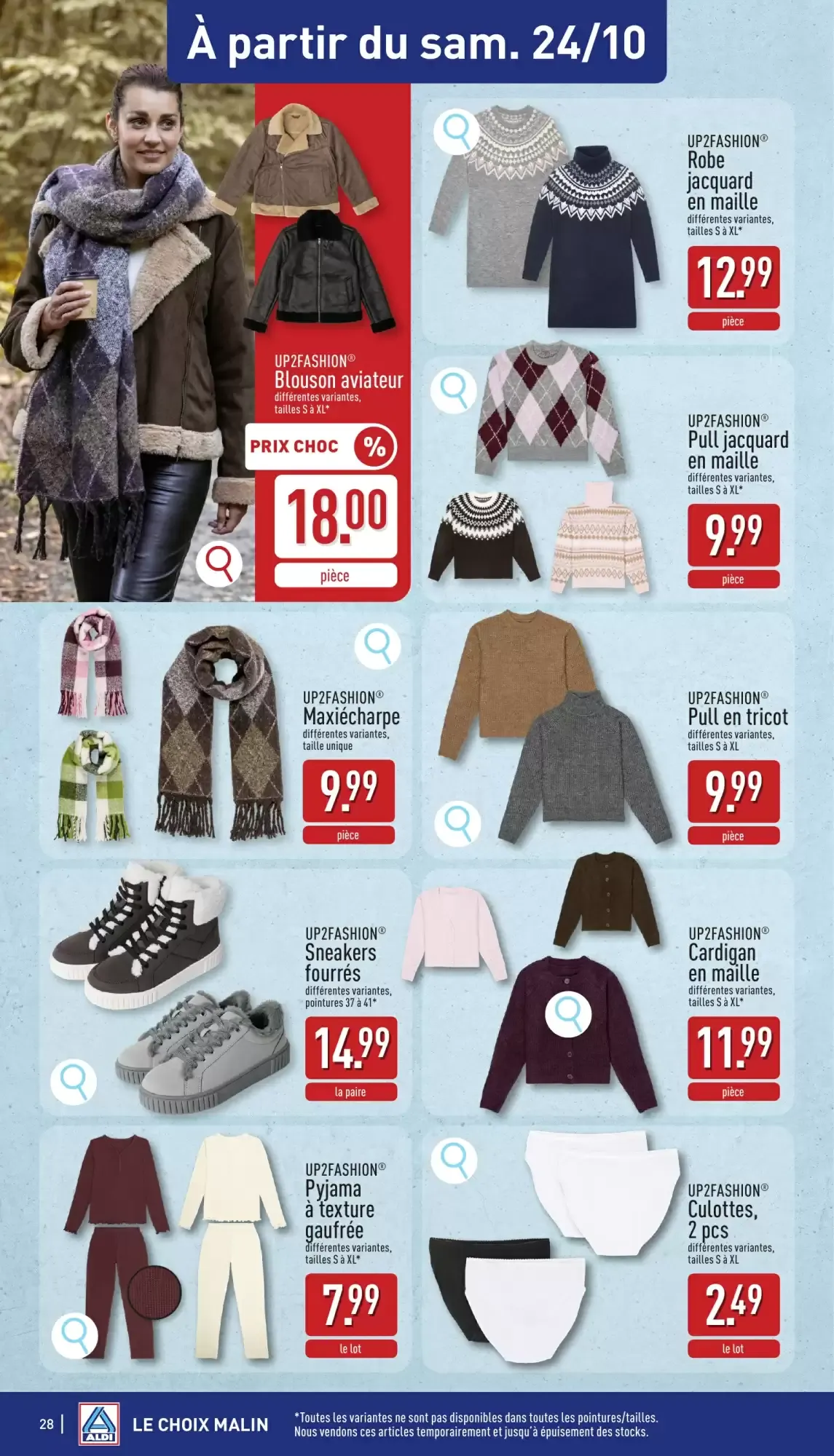 Dépliant ALDI du 19 au 24 Octobre van 19 oktober tot 24 oktober 2026 - folder pagina 28
