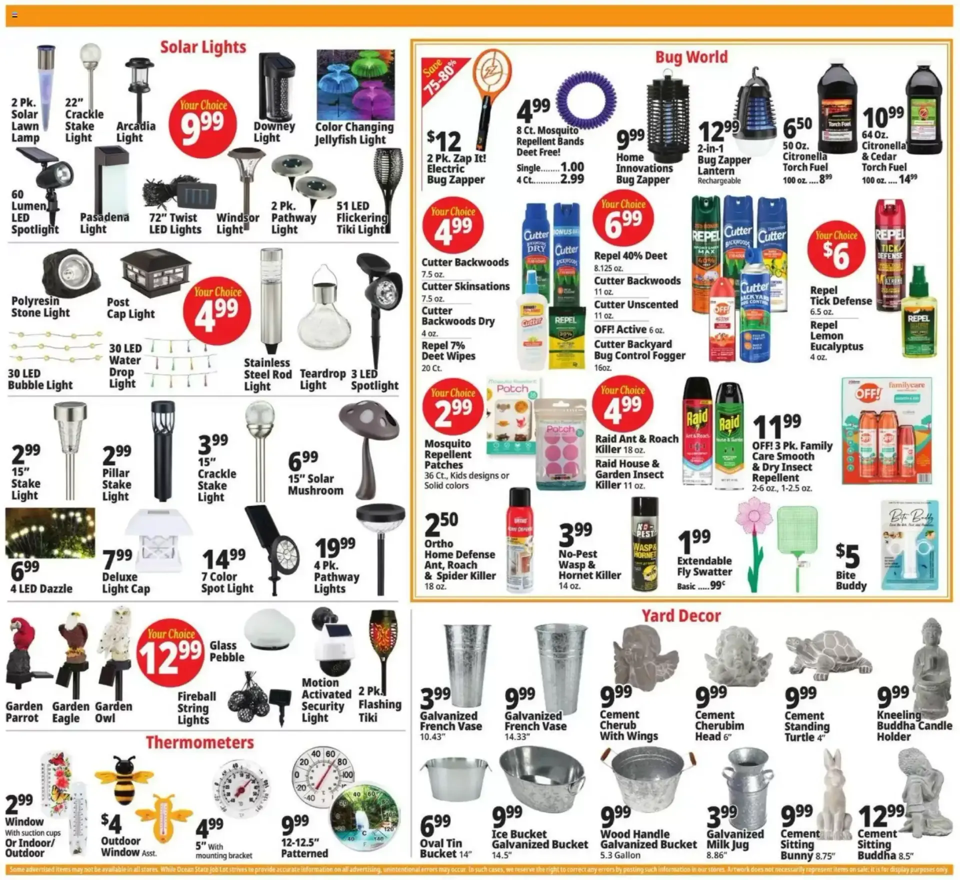 Weekly promotion Ocean State Job Lot flyer week 34 spanning from August 20 to August 26 2026 - Page 5 for Catalogue 365