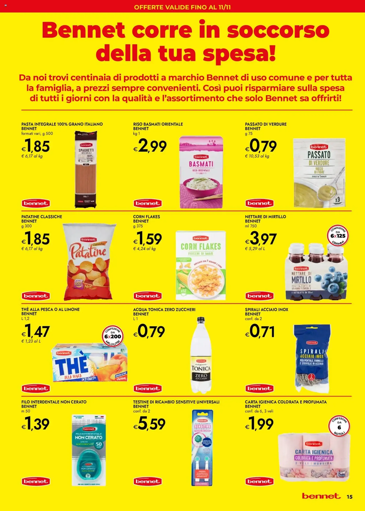 Nuovo bennet volantino L'autunno In Tavola dal 01/10/2026 > offerte anteprima 🛍️ da 1 ottobre a 14 ottobre di 2026 - Pagina del volantino 15