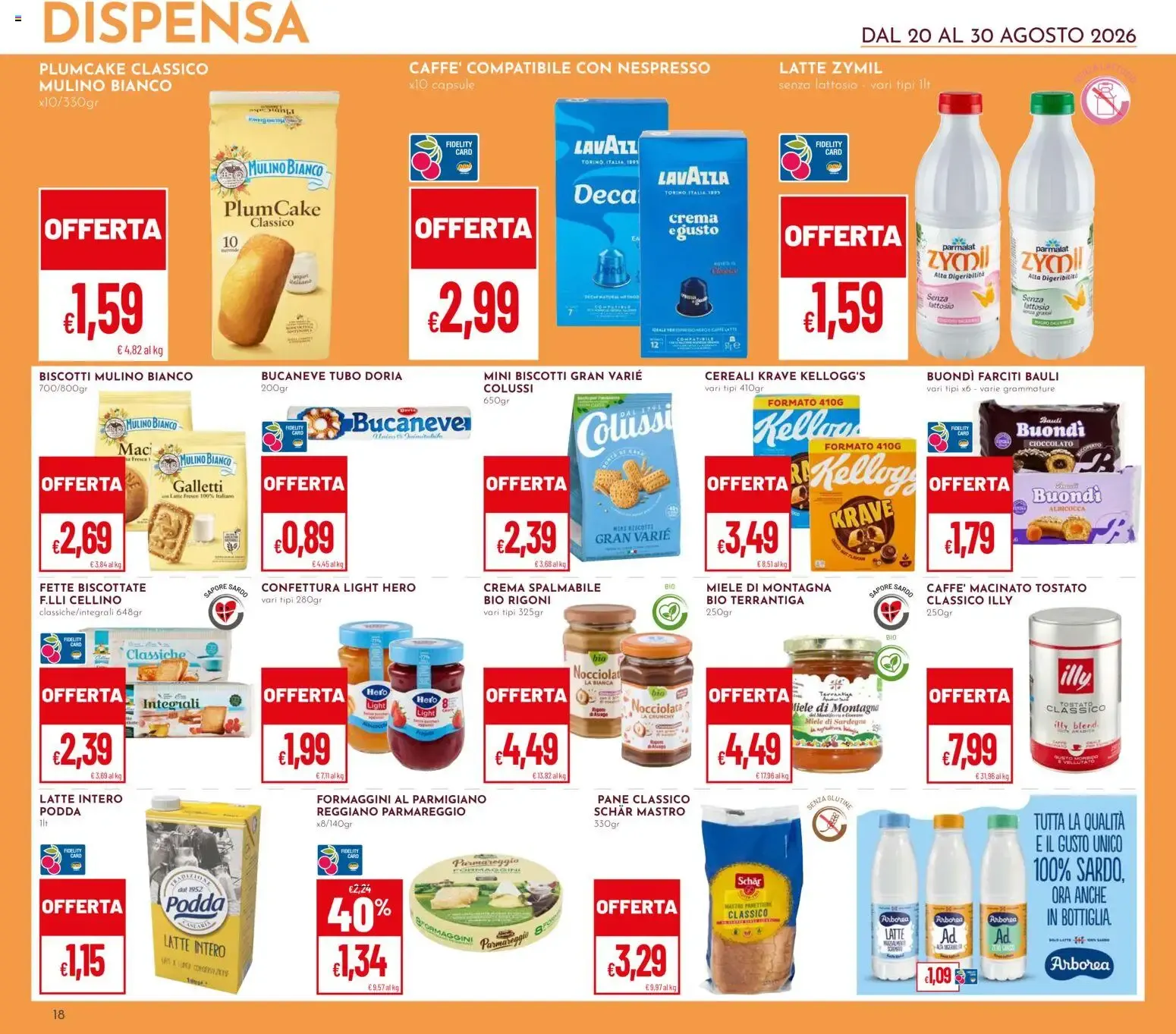 Iper Pan & Super Pan: Sconti 30%, 40%, 50% da 20 agosto a 30 agosto di 2026 - Pagina del volantino 18