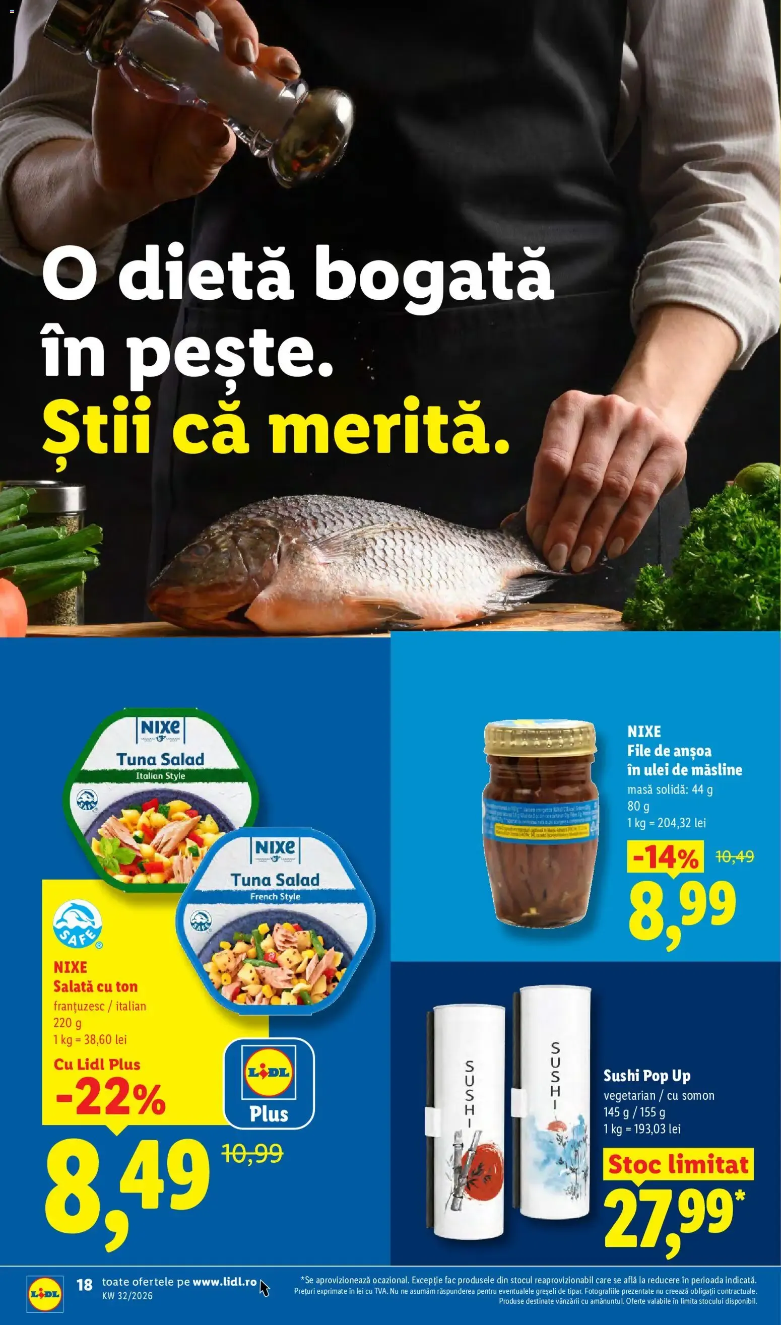 Catalog Catalog LIDL 03.08.2026 - Oferta și Revista online de la 3 august până la 9 august 2026 - Revista Pagina 18