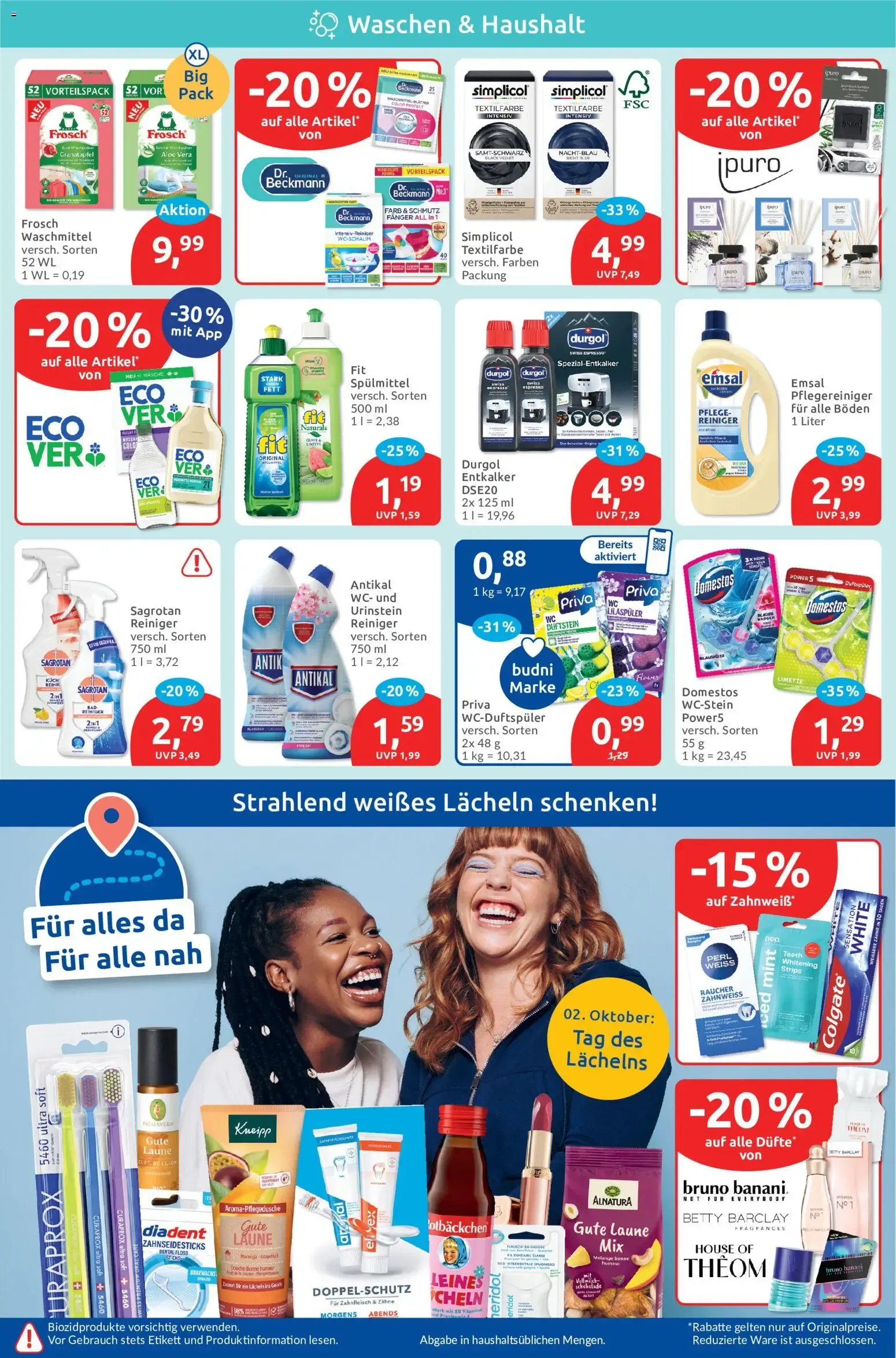 Budni Drogeriemarkt von 28. September bis 2. Oktober 2026 - Prospekt seite 4