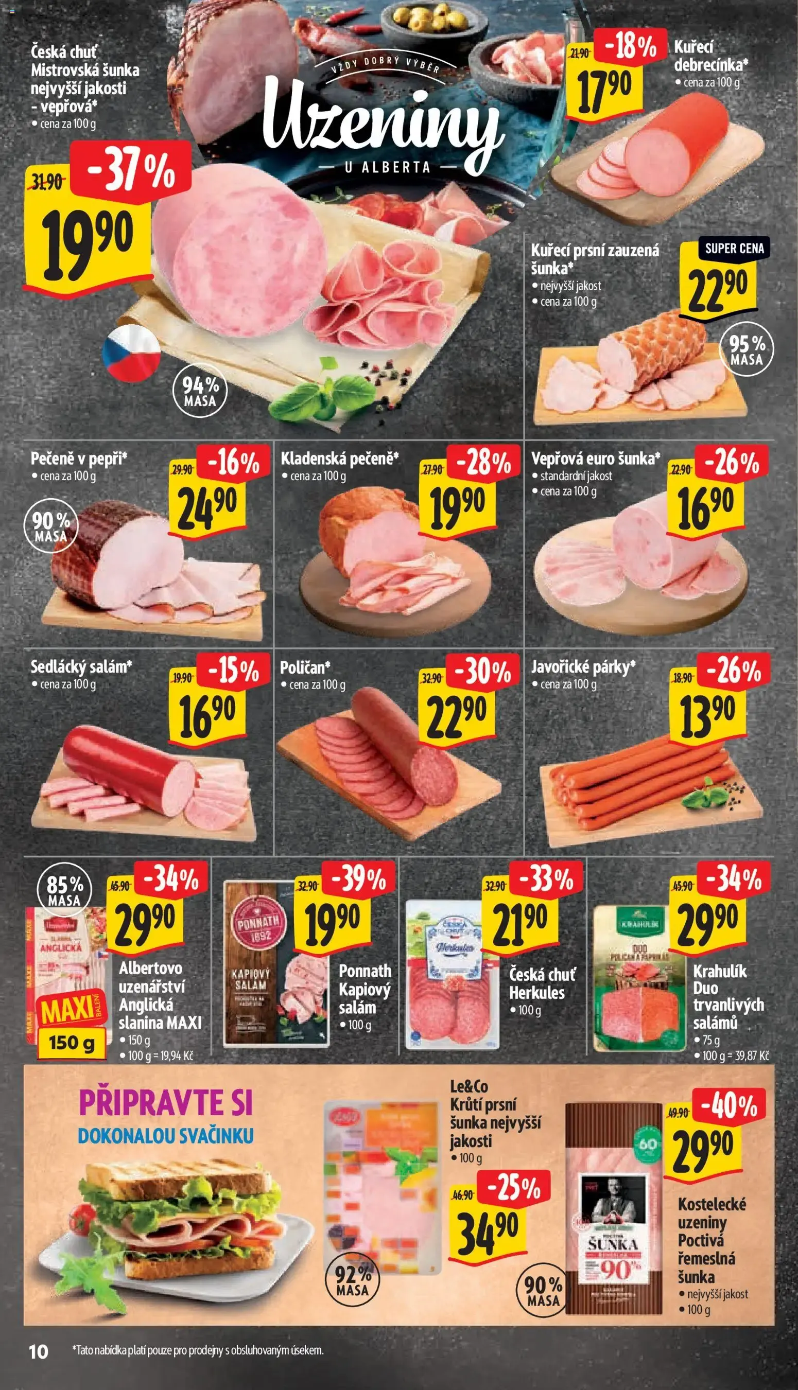 Albert leták - Supermarket od 26.08.2026 - Akční leták - 26. srpna 1. září 2026 - Page 18