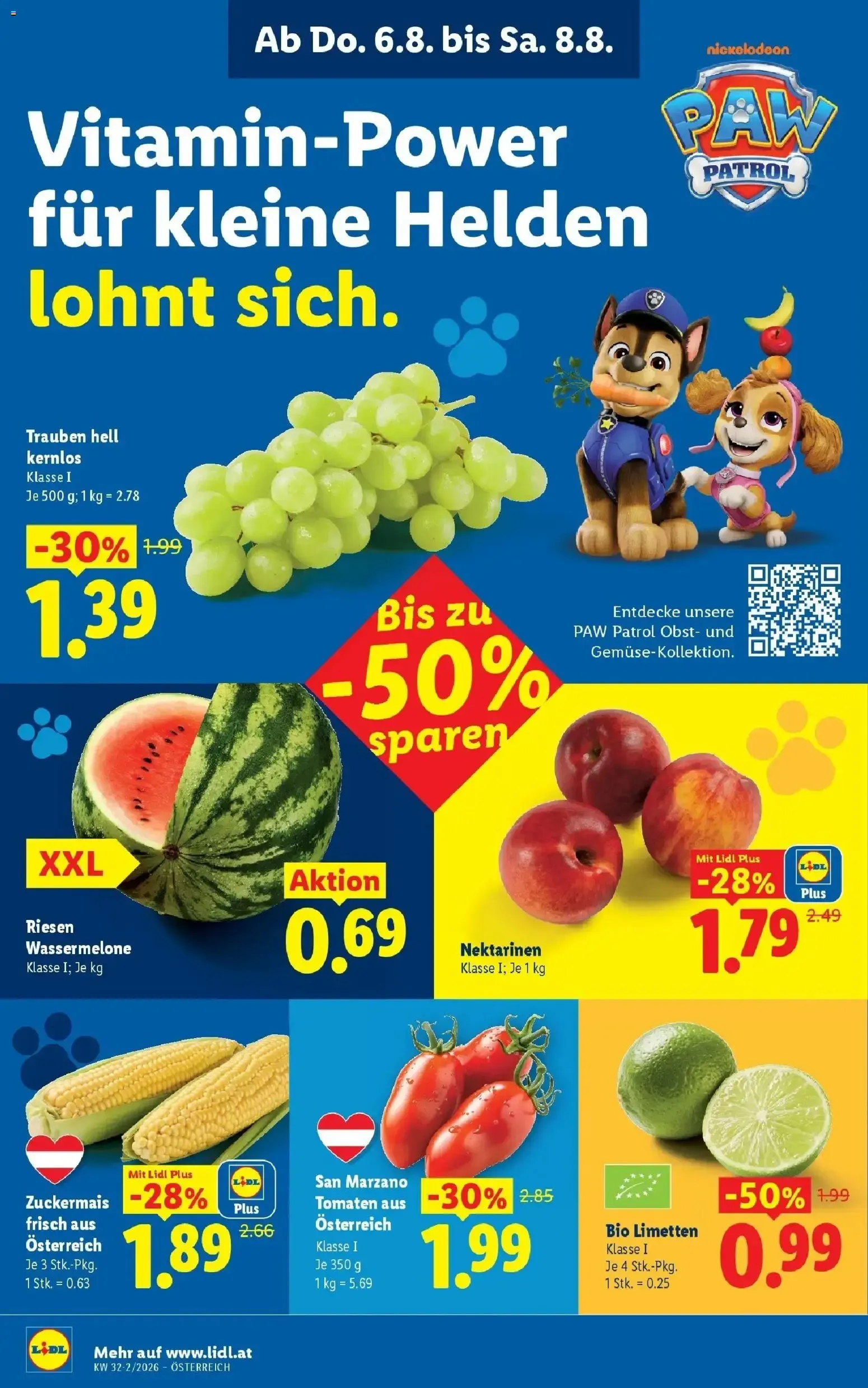 Lidl Plus: Österreichs günstigste Preise von 6. August bis 8. August 2026 - Flugblätt seite  6