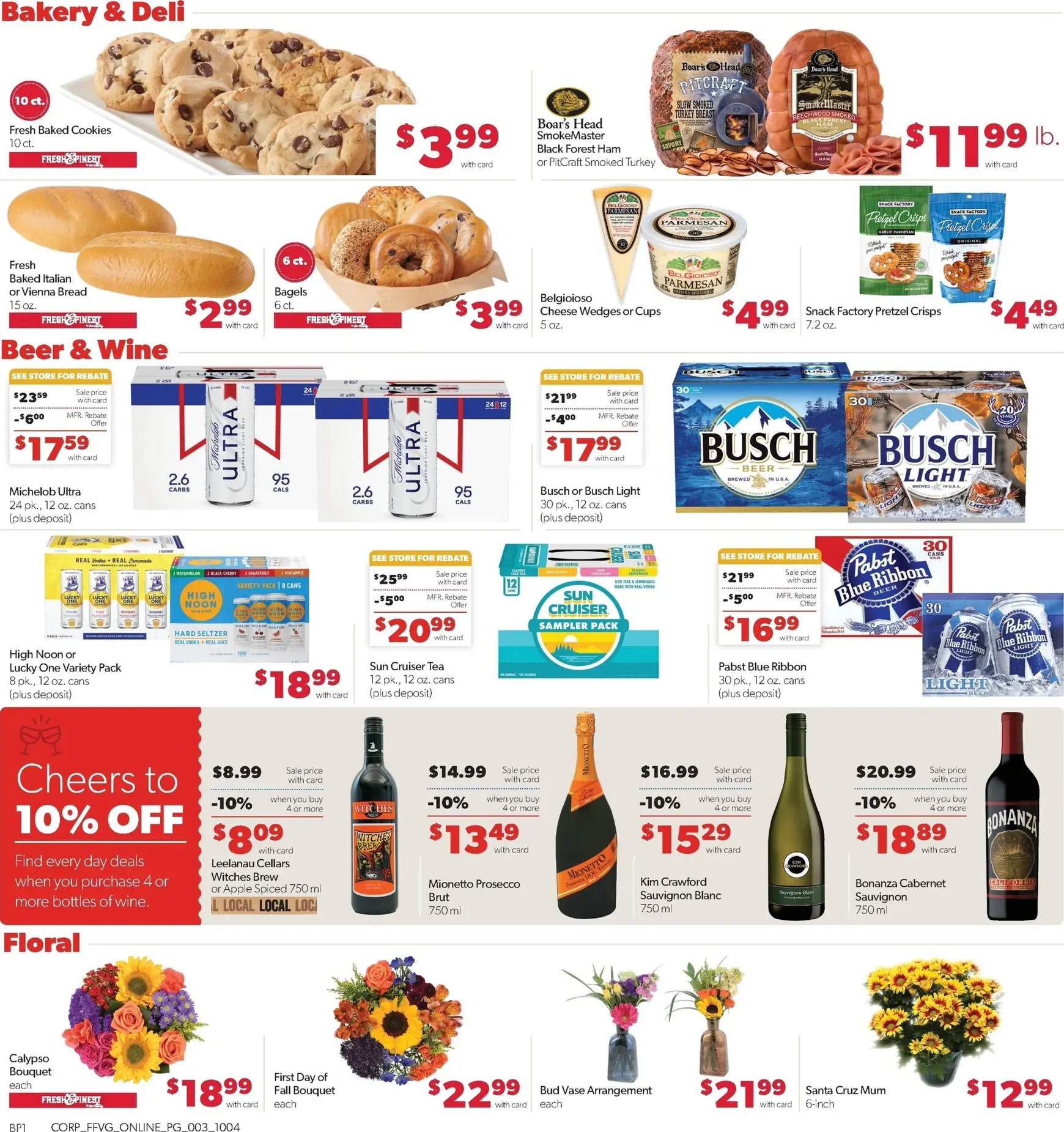 Weekly ad Current Family Fare leaflet valid from Sunday 10/04/2026 to Saturday 10/10/2026 from October 4 to October 10 2026 - Page 9