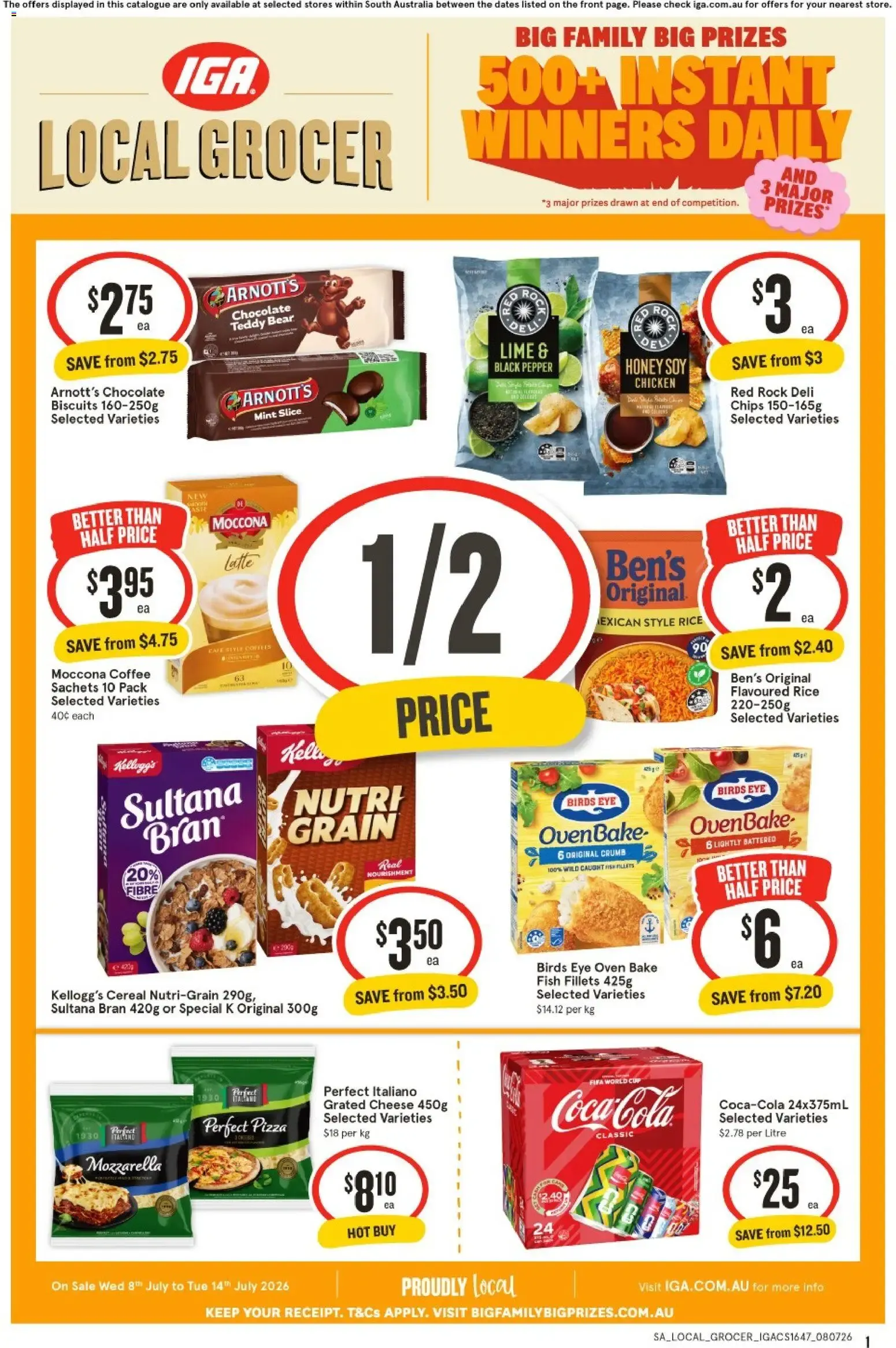 IGA catalogue valid from 08/07/2026 > Online Australia - Catalogue valid from 8 July to 14 July 2026 - page 1