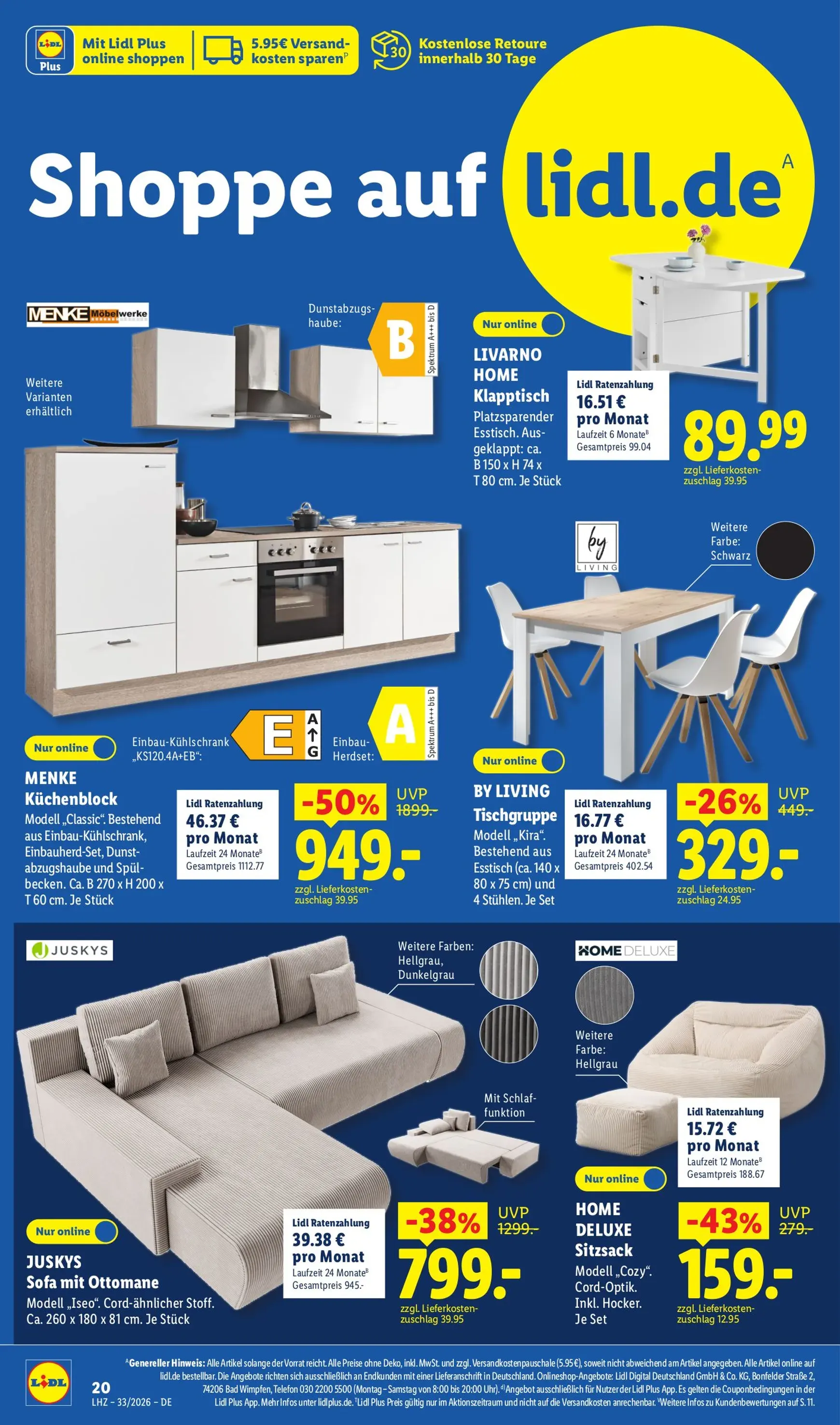 Lidl - Angebot der Woche Prospekt nächste Woche – von Montag 10.08.2026 bis Samstag 15.08.2026 von 10. August bis 16. August 2026 - Prospekt seite 18