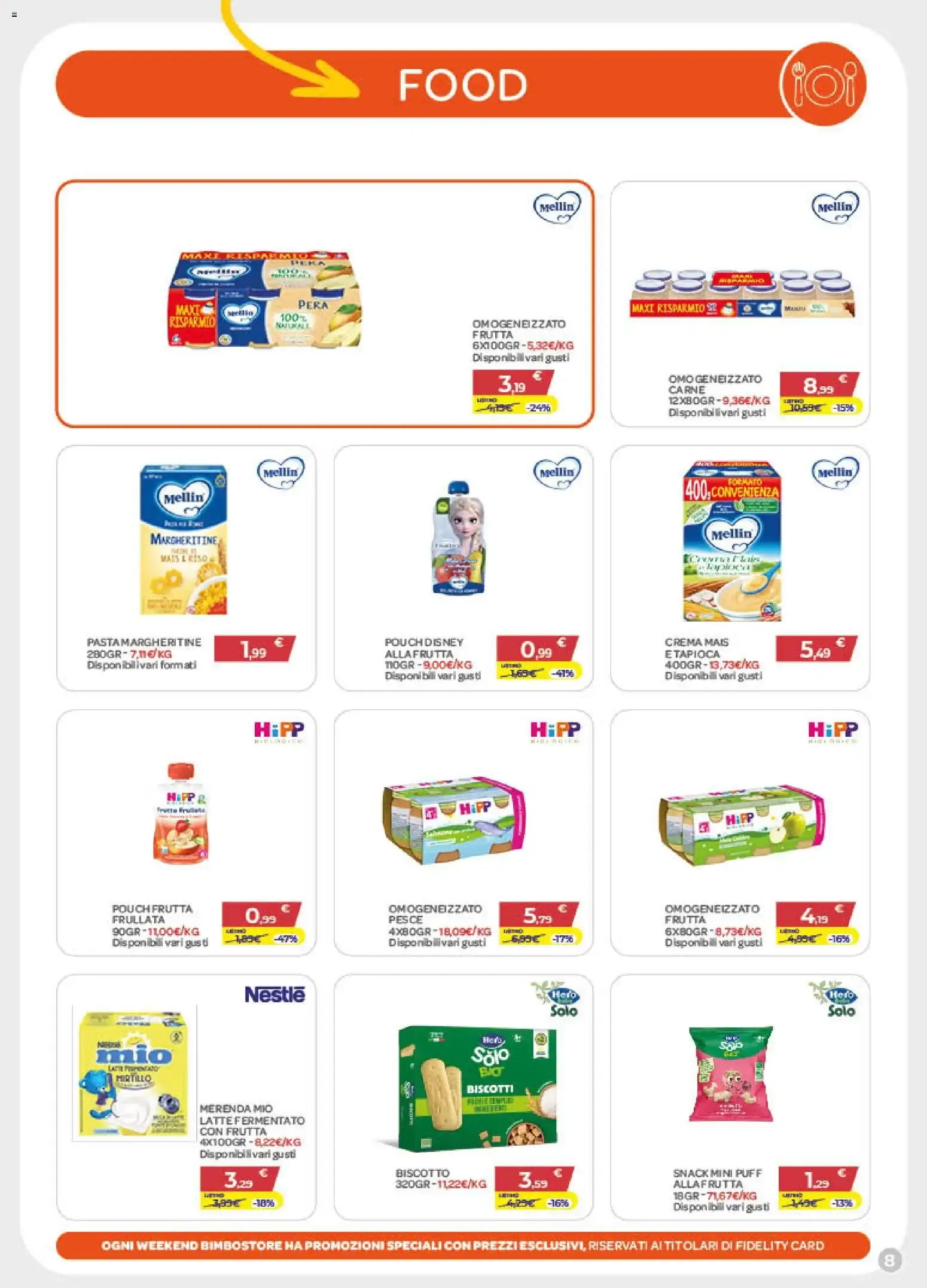 Bimbo store volantino dal 11/06/2026 - online Offerte da 11 giugno a 1 luglio di 2026 - Pagina del volantino 8