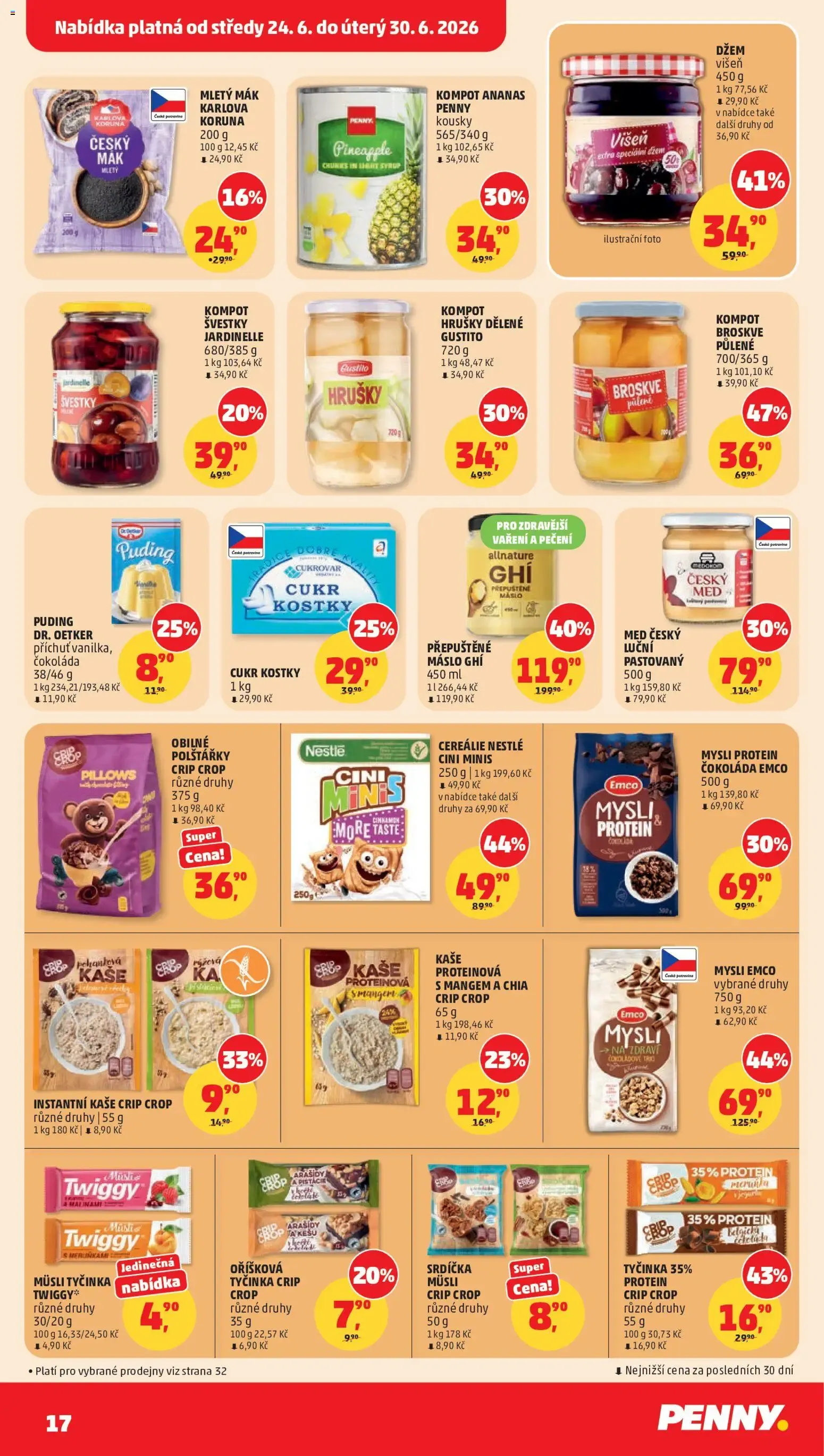 PENNY: TRADIČNÍ PRÁZDNINY - 24. června 30. června 2026 - Page 17