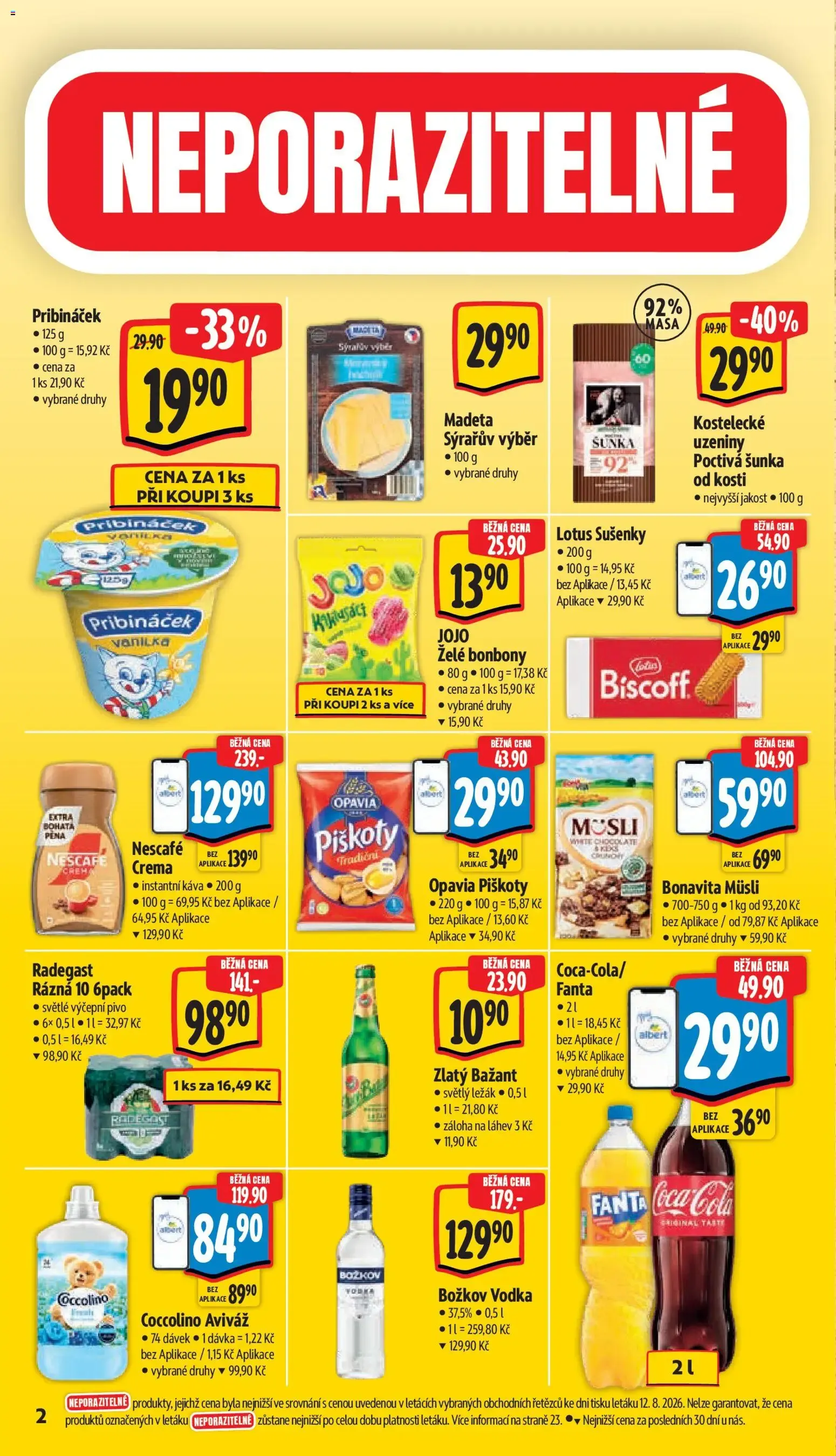 Albert leták - Hypermarket od 19.08.2026 - Akční leták - 19. srpna 25. srpna 2026 - Page 6