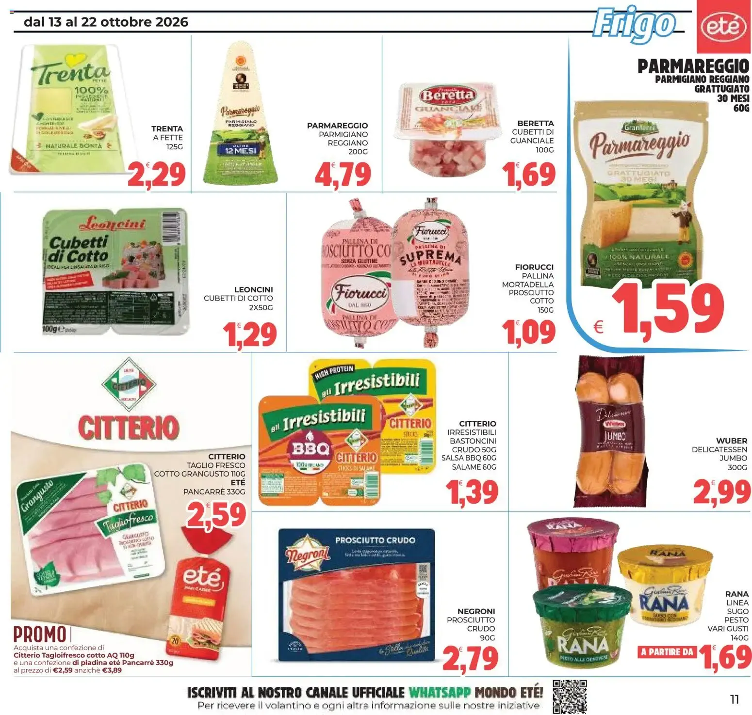 Eté volantino dal 13/10/2026 - online Offerte da 13 ottobre a 22 ottobre di 2026 - Pagina del volantino 11