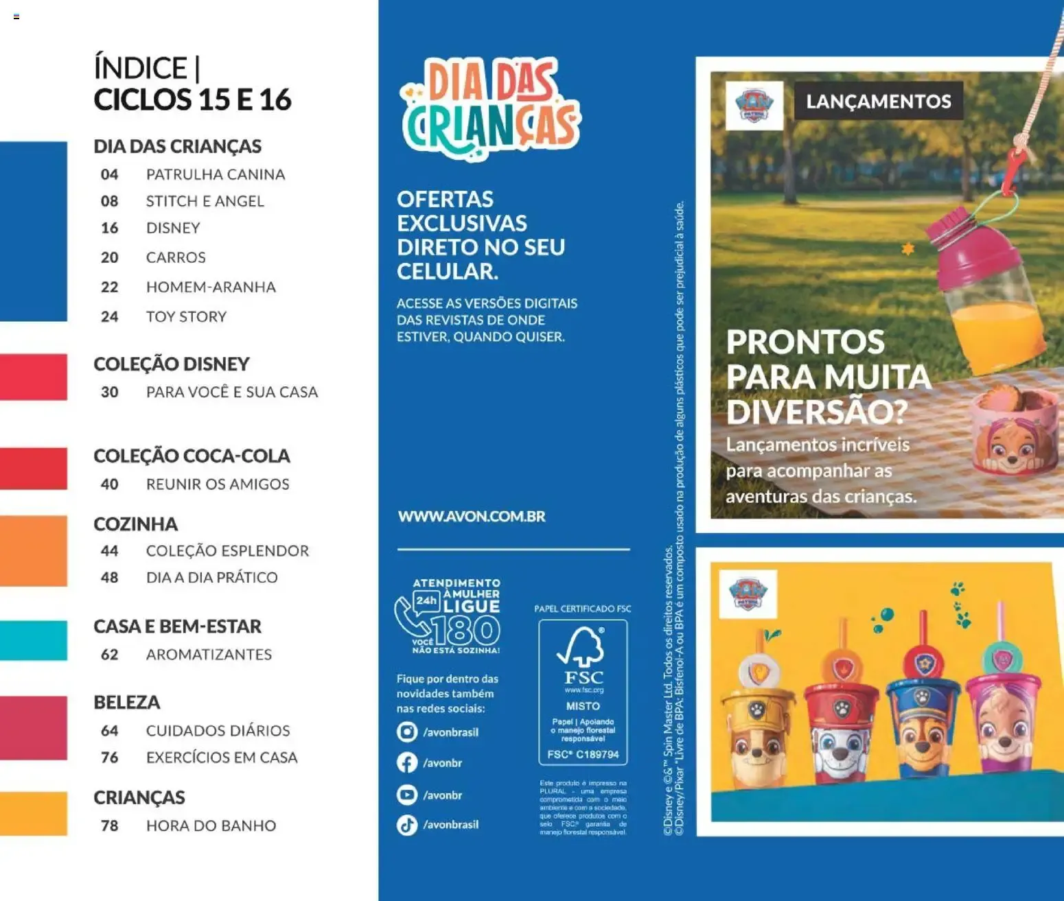 Encarte de Revista Avon - Campanha 15/16: Casa & Estilo de 21/09/2026 | Promoção Online 21 de setembro até 2 de novembro 2026 - Pagina 2