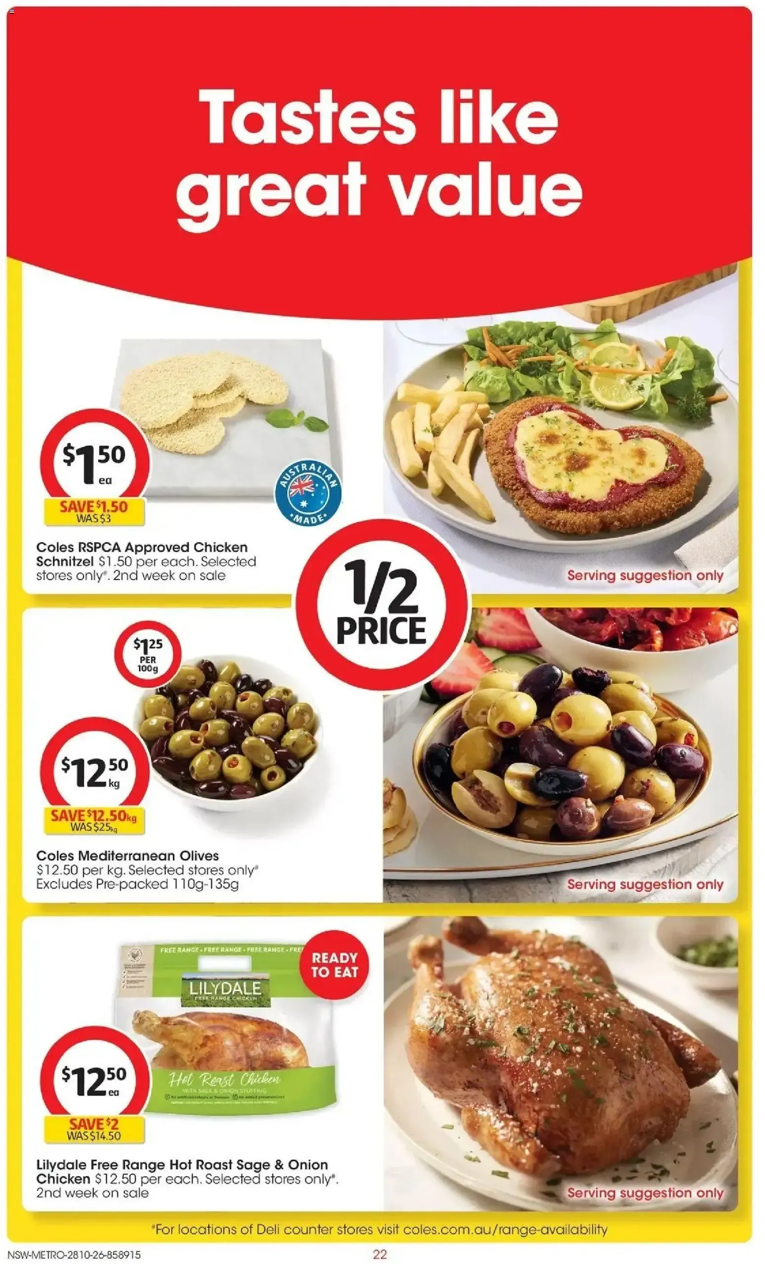 Coles Halloween 👻 catalogue from 28/10/2026 - Catalogue valid from 28 October to 3 November 2026 - page 22