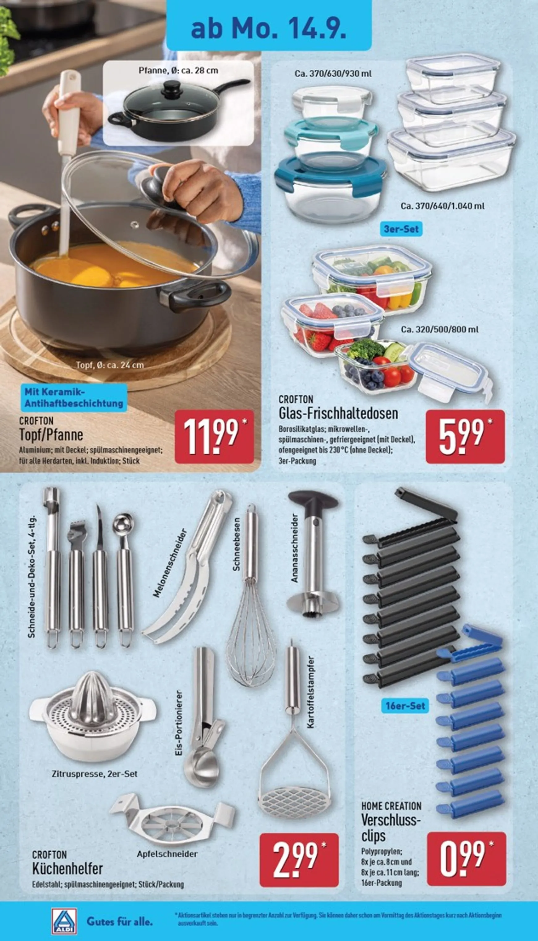 ALDI NORD Prospekt nächste Woche – von Montag 14.09.2026 bis Samstag 19.09.2026 von 14. September bis 19. September 2026 - Prospekt seite 22