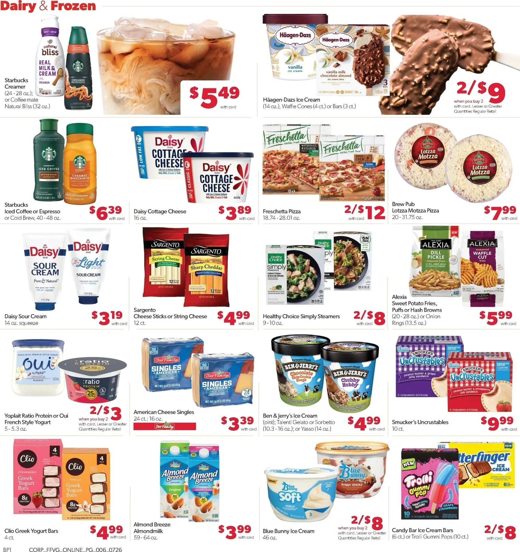 Weekly ad Current Family Fare leaflet valid from Sunday 07/26/2026 to Saturday 08/01/2026 from July 26 to August 1 2026 - Page 10