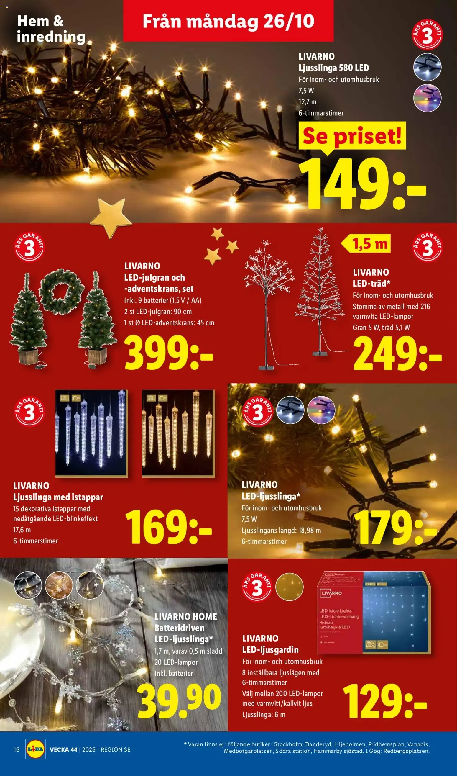 Lidl Veckans erbjudanden från 26 oktober till 1 november 2026 - Reklamblad sidor 19