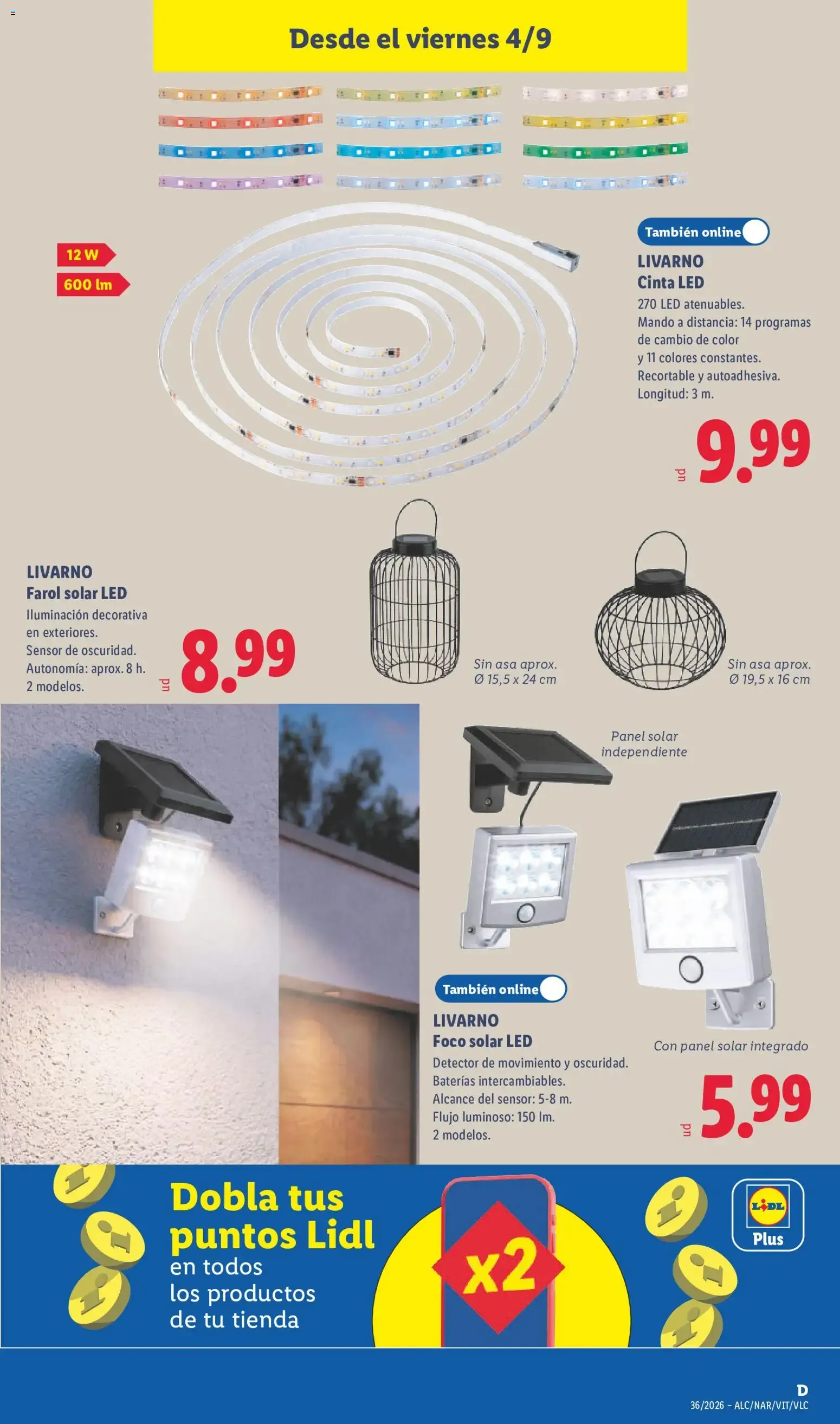 Catálogo de Lidl folleto de bazar del 31/08 | Ofertas 31 de agosto al 6 de septiembre 2026 - Página 17