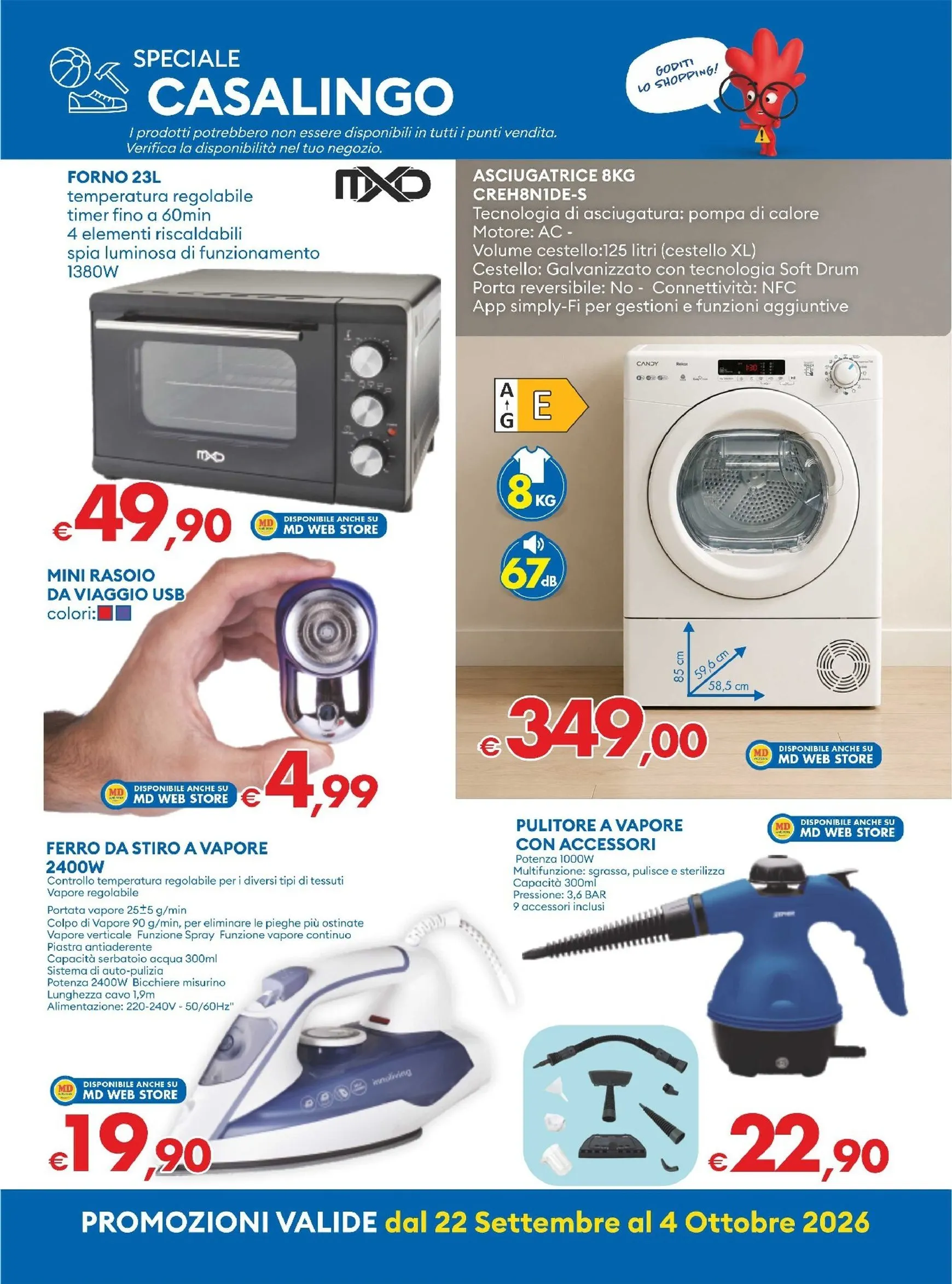 Volantino futuro MD valido dal martedì 22/09/2026 al domenica 04/10/2026 da 22 settembre a 4 ottobre di 2026 - Pagina del volantino 30