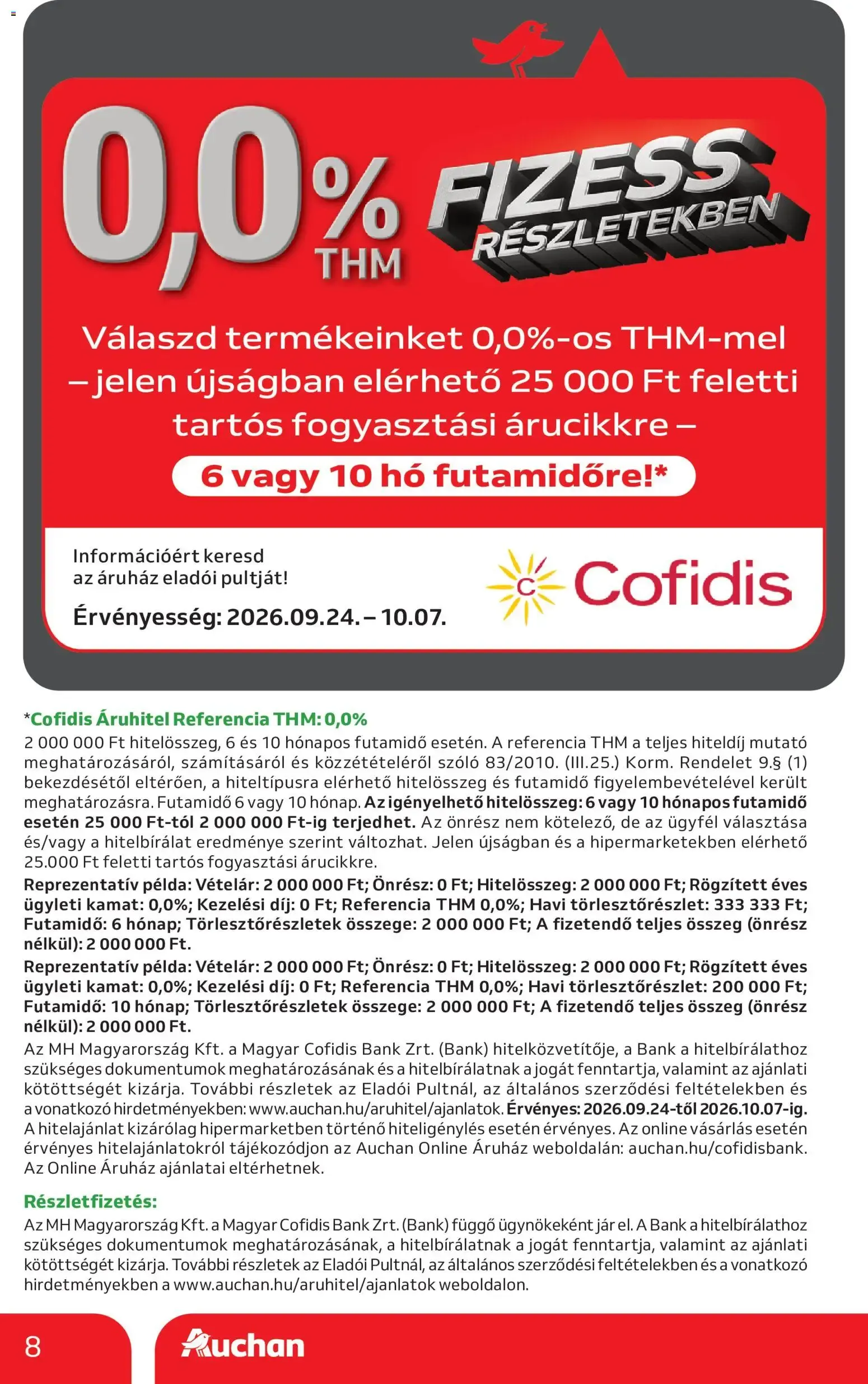 Katalógus Auchan Kávé ajánlatok - 2026.09.24. -tól/töl > akció, lapozható szórólap 🛍️ szeptember 24.-tól október 7.-ig 2026. - Oldal 8