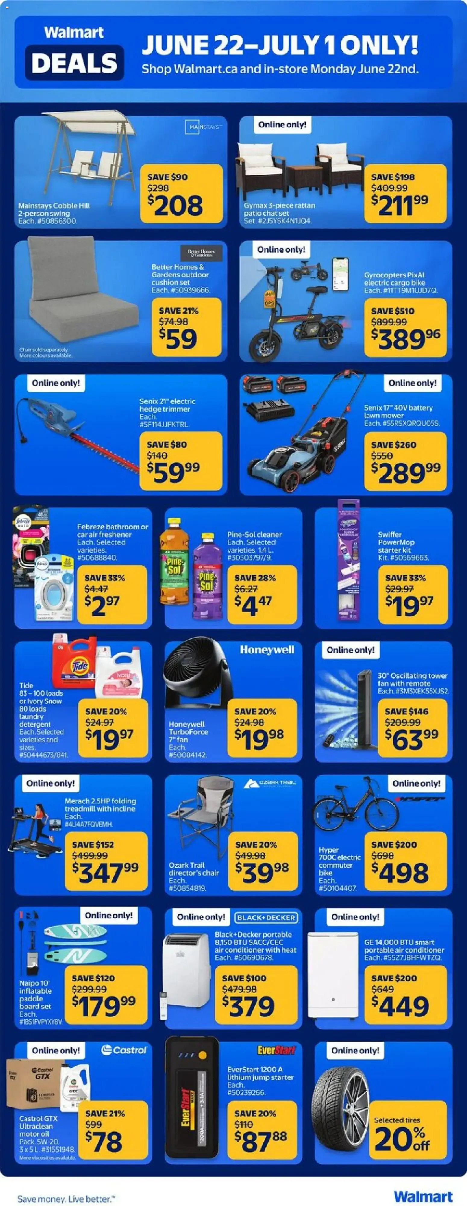 Walmart Deals from Jun 22, 2026 > weekly specials & deals from June 22 to June 24 2026 - flyer page 6