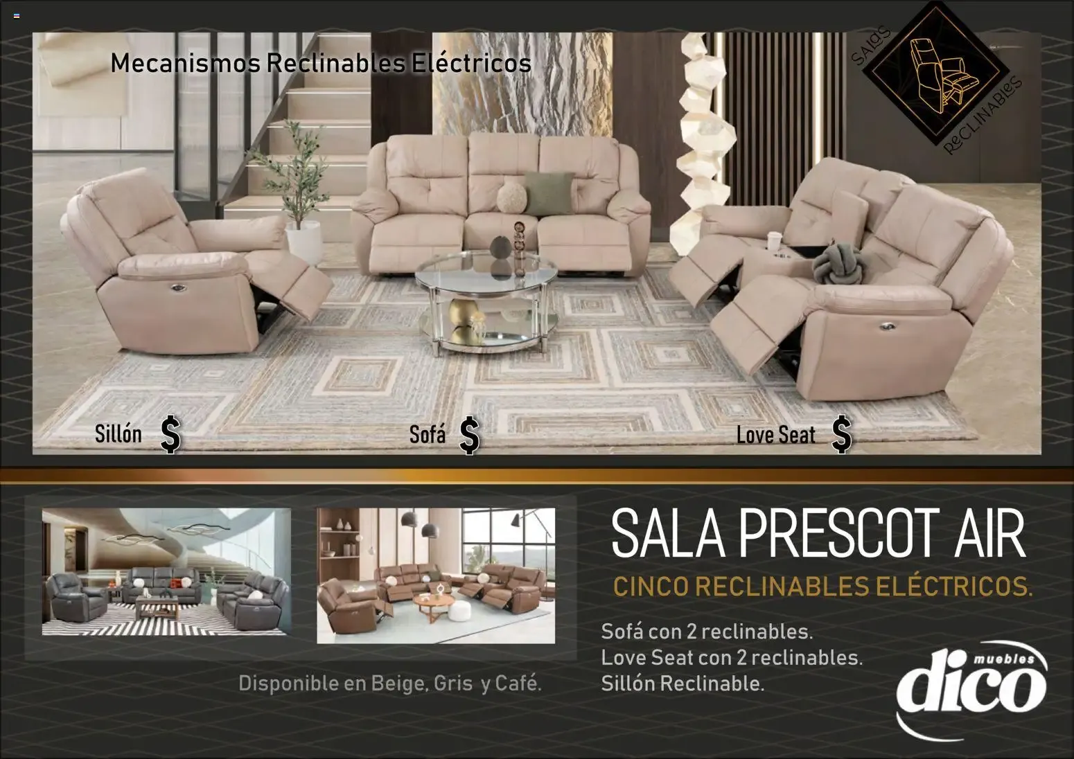 Catálogo de Muebles Dico catálogo Salas reclinables (27/03/2026 - 31/08/2026) - catálogo en línea 27 de marzo al 31 de agosto 2026 - Pagina 30