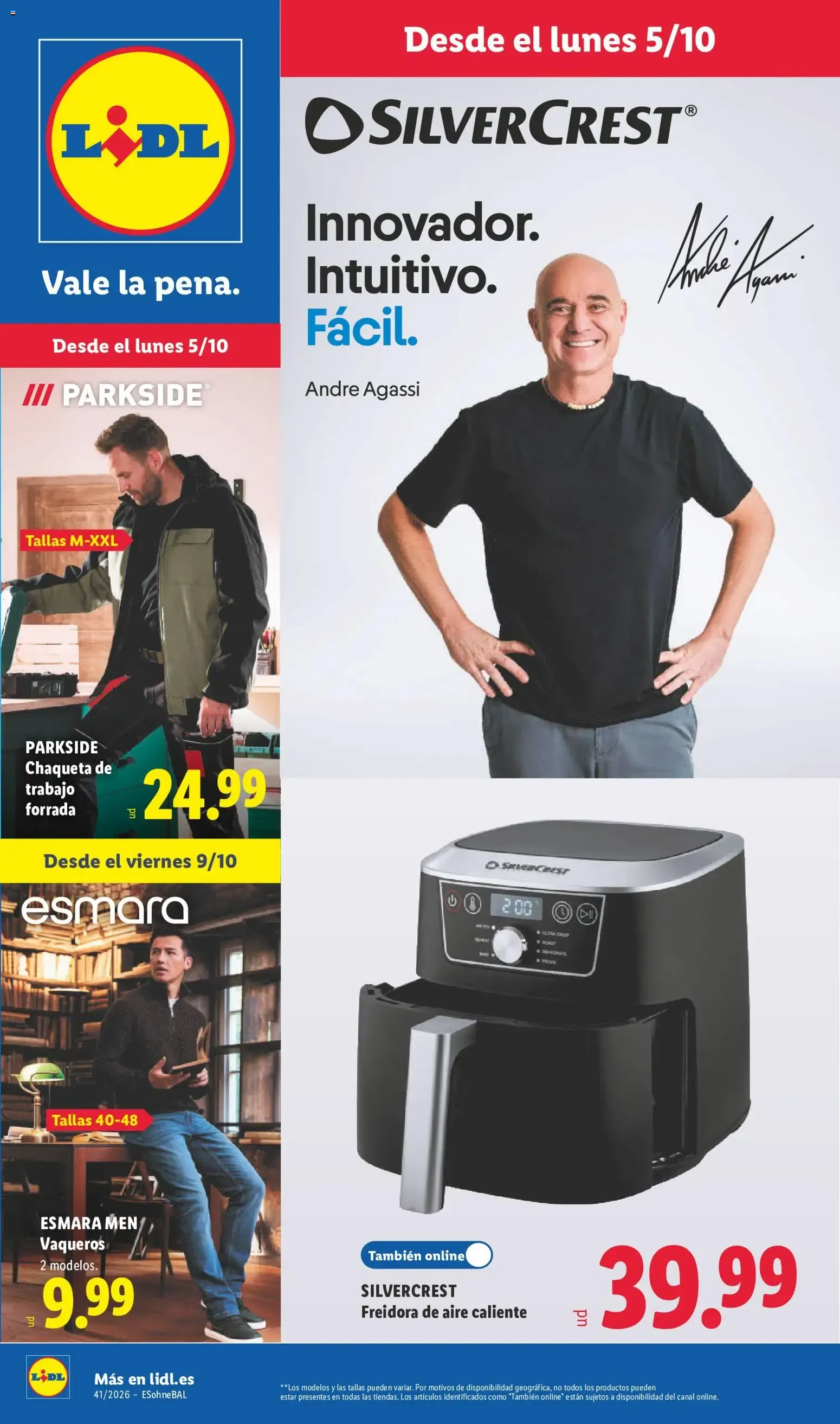 Catálogo de Lidl folleto de bazar del 05/10/2026 | Ofertas 5 de octubre al 11 de octubre 2026 - Página 1