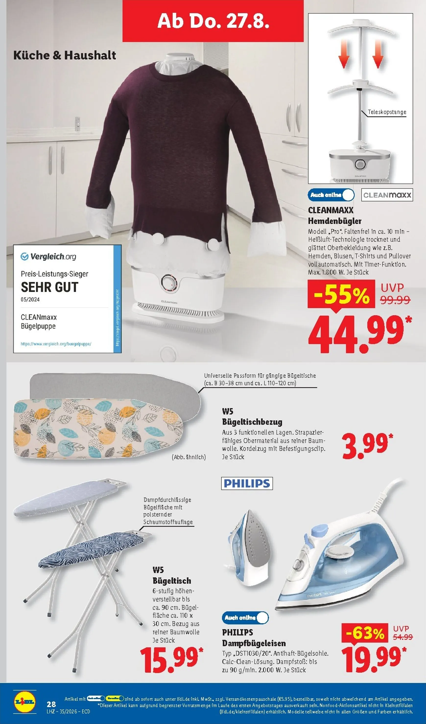 Lidl - Aktionsprospekt Prospekt nächste Woche – von Montag 24.08.2026 bis Samstag 29.08.2026 von 24. August bis 29. August 2026 - Prospekt seite 24