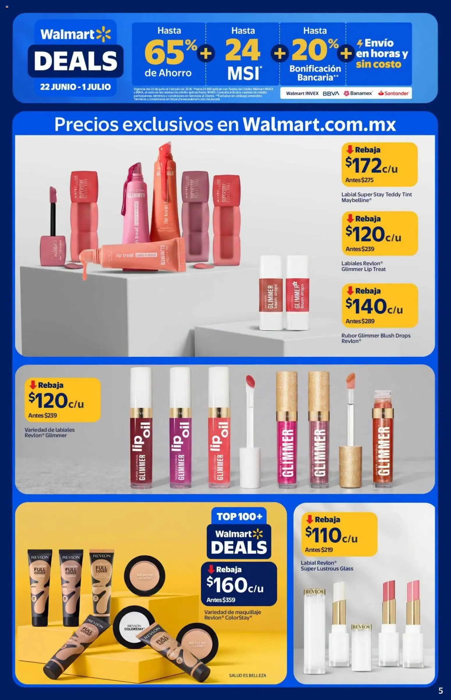 Catálogo de Walmart folleto Deals (22/06/2026 - 01/07/2026) - catálogo en línea 22 de junio al 1 de julio 2026 - Pagina 5