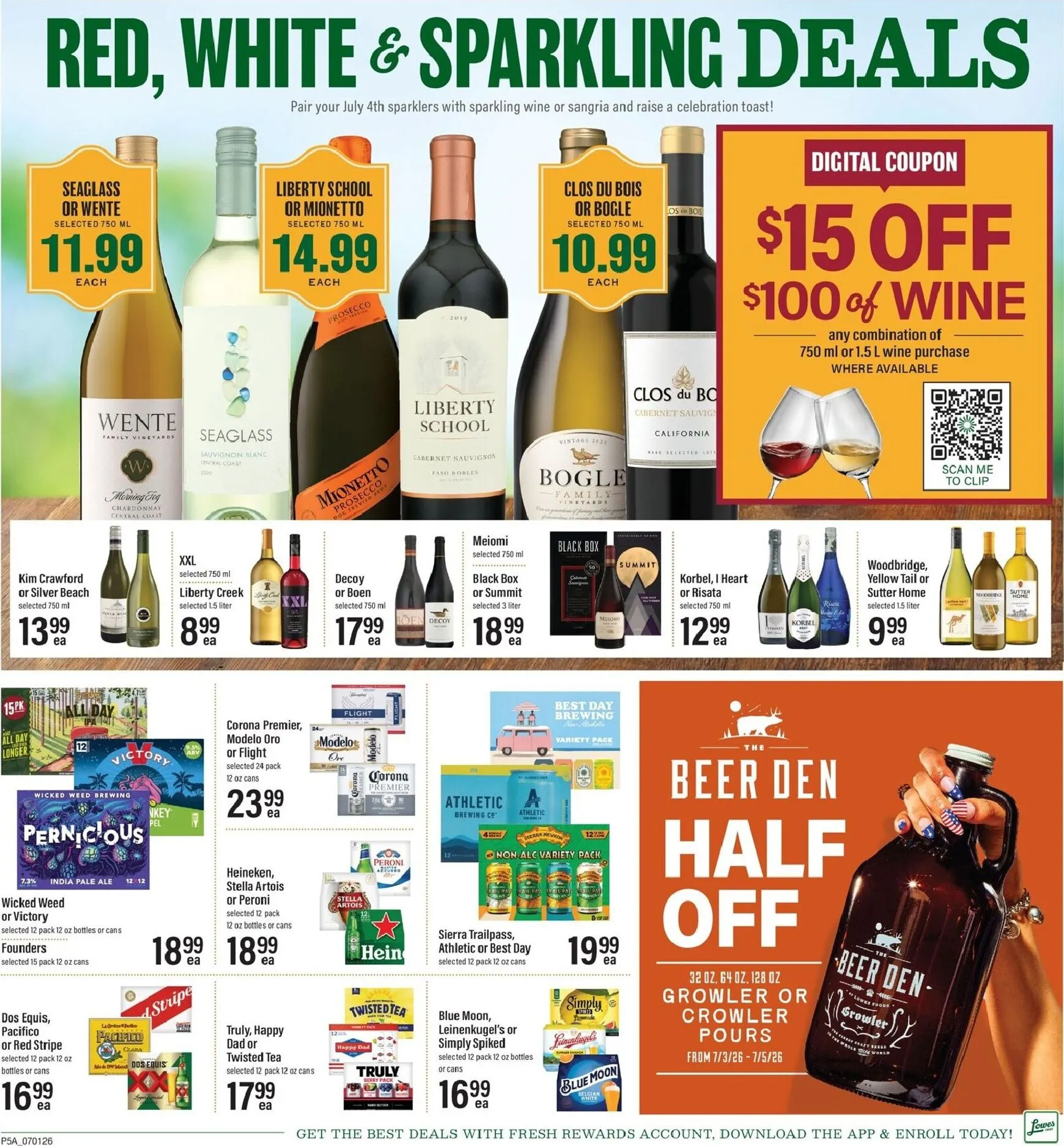 Weekly ad Lowes Foods - July 4th Deals from July 1 to July 7 2026 - Page 7