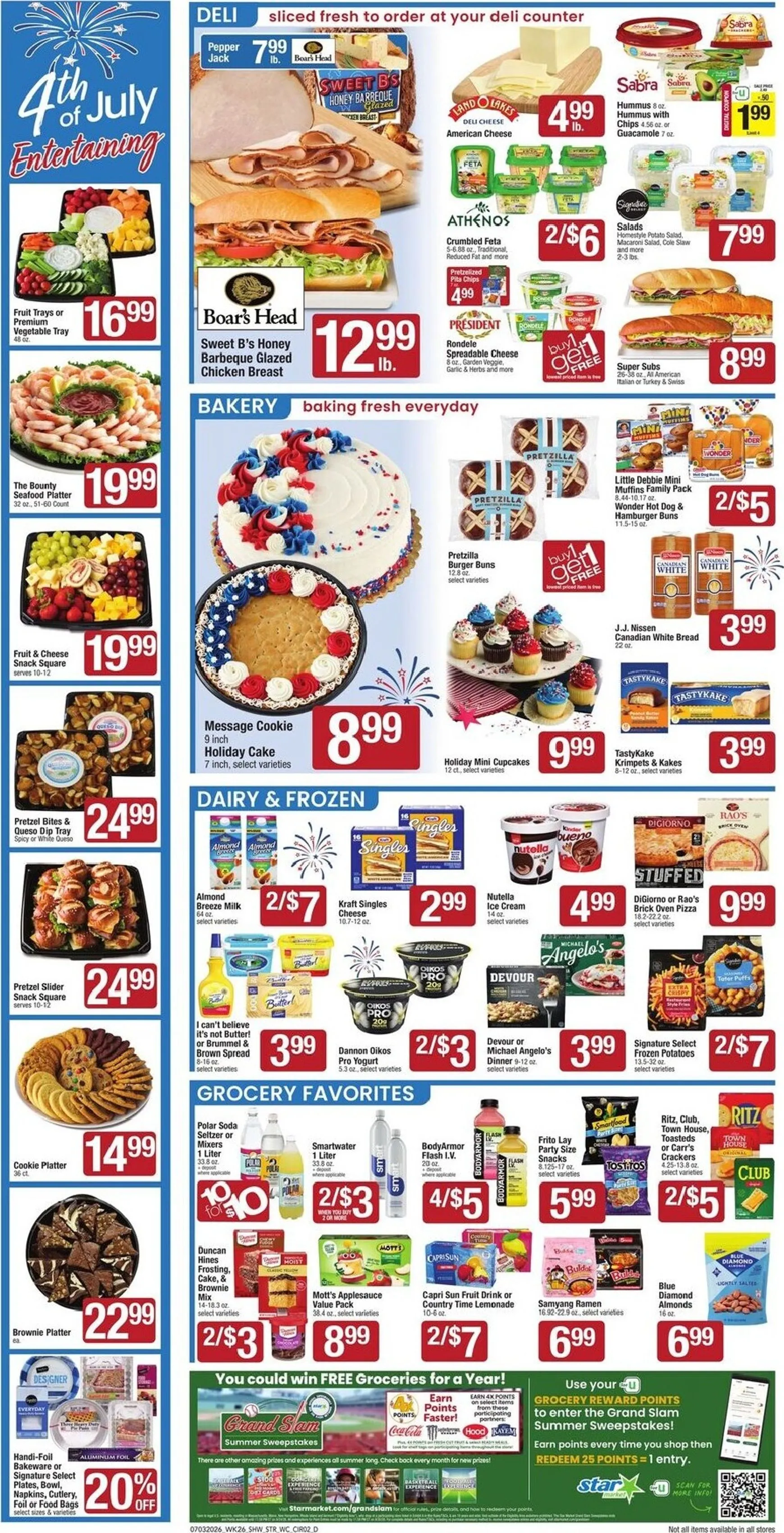 Weekly ad Current Star Market leaflet valid from Friday 07/03/2026 to Thursday 07/09/2026 from July 3 to July 9 2026 - Page 2