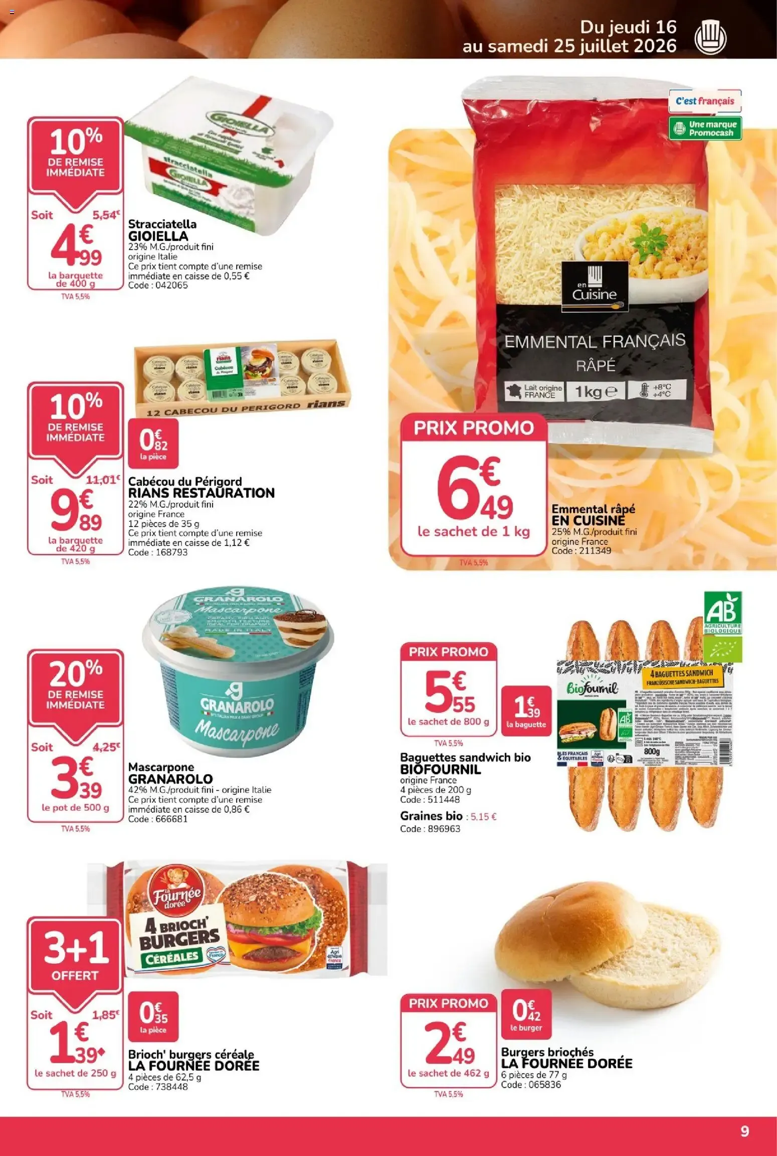 Promocash - Rendez-vous Promos du 16 juillet au 25 juillet 2026 - Catalogue page 9