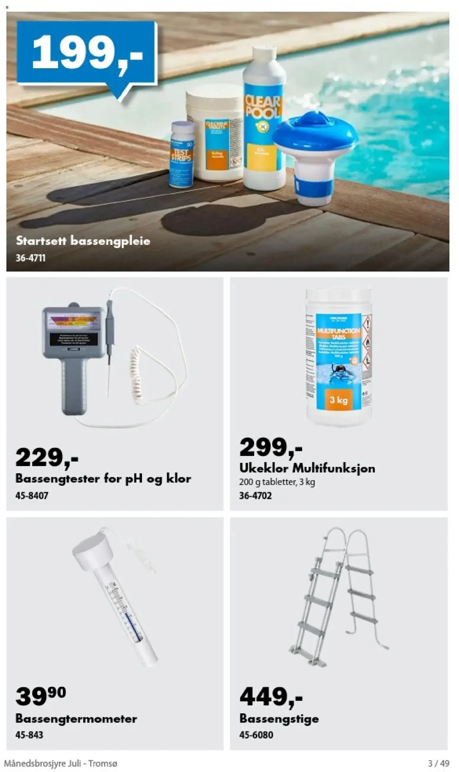 Biltema Månedsbrosjyre Juli - National (01/07/2026 - 30/07/2026) - Kundeavis og tilbud fra 1. juli til 30. juli 2026 - kundeavisside 3