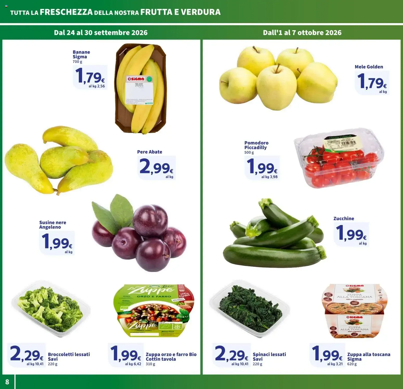 Nuovo SIGMA volantino Superstore dal 24/09/2026 > offerte anteprima 🛍️ da 24 settembre a 7 ottobre di 2026 - Pagina del volantino 8