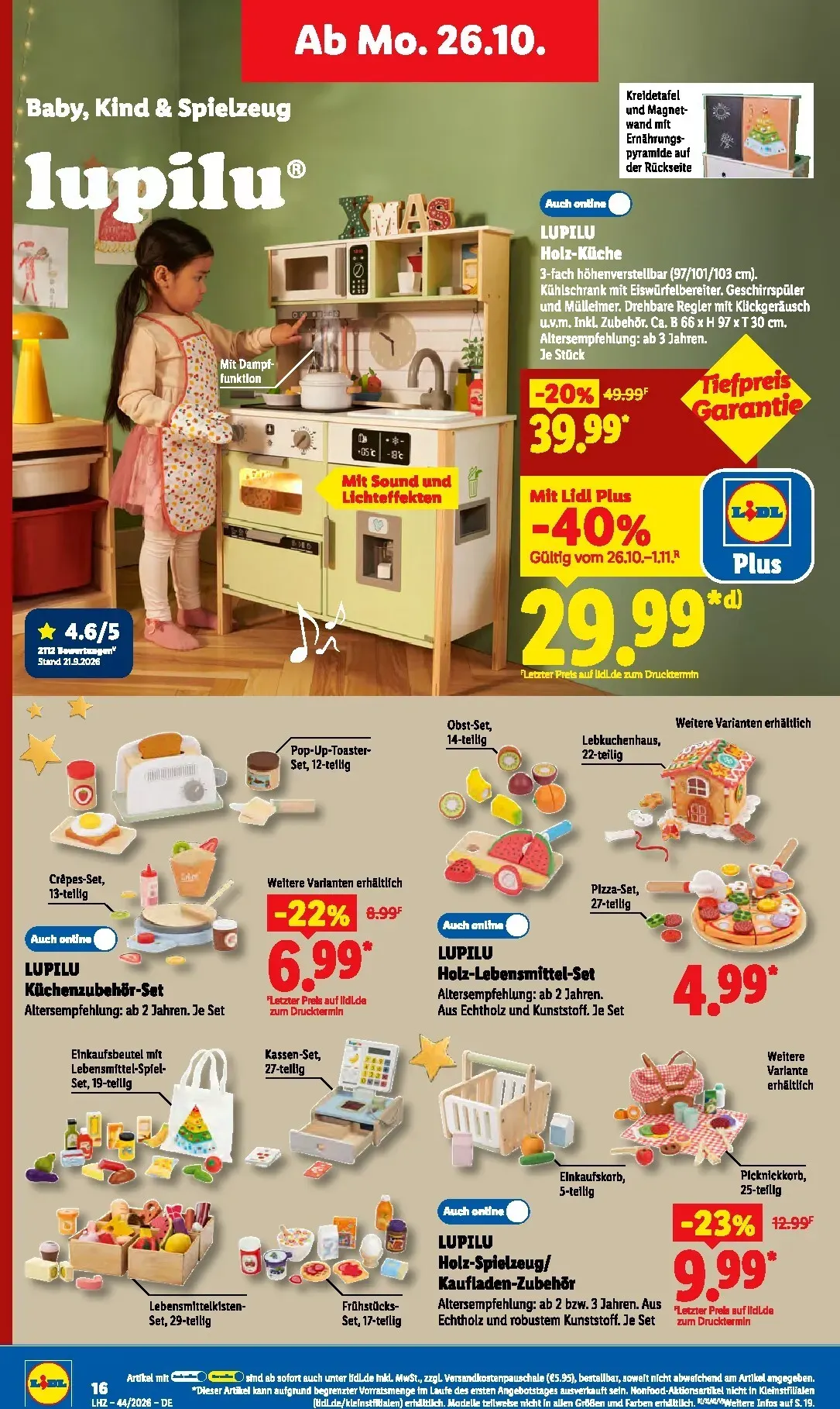 Lidl Prospekt nächste Woche – von Montag 26.10.2026 bis Samstag 31.10.2026 von 26. Oktober bis 31. Oktober 2026 - Prospekt seite 35