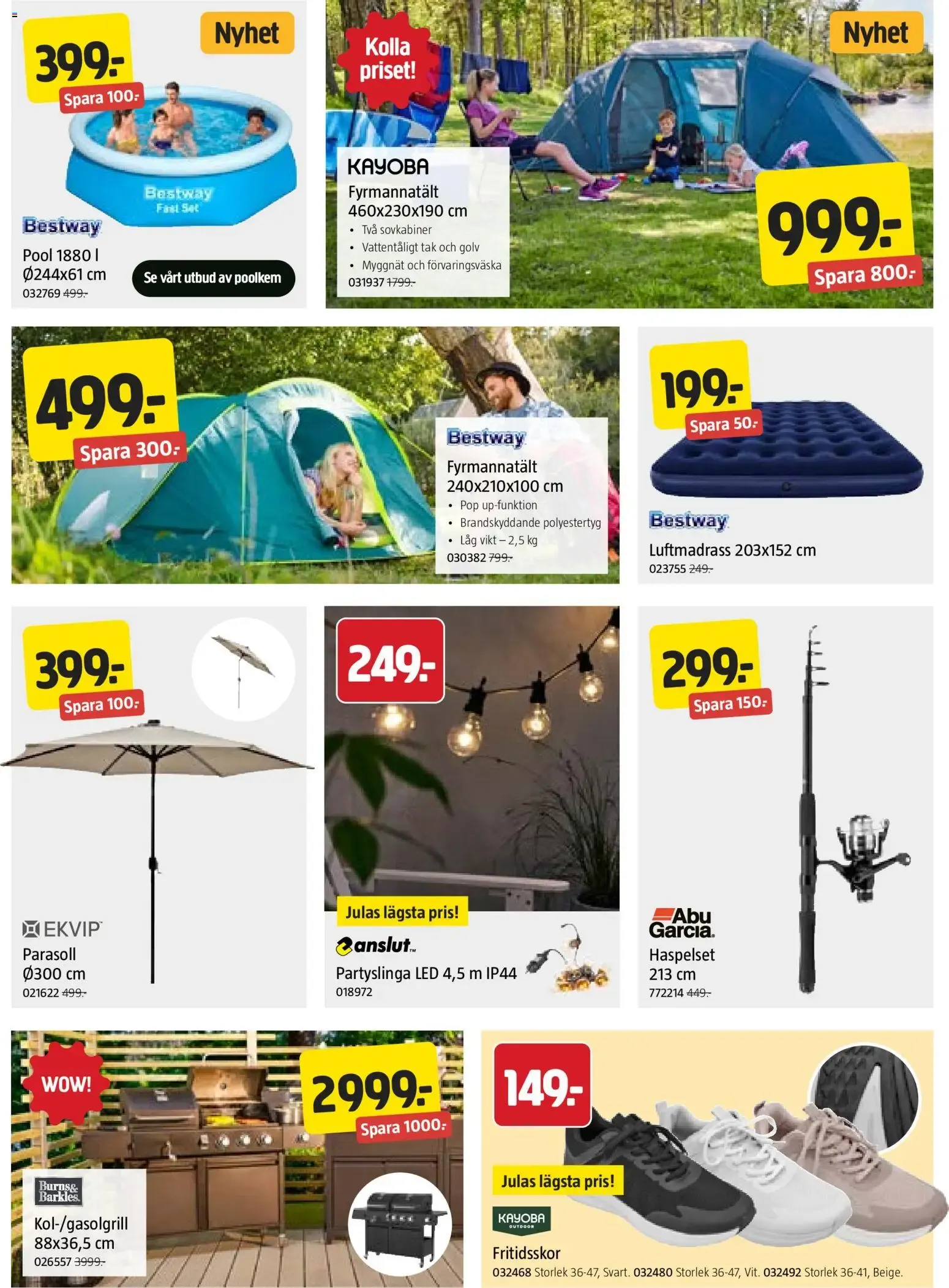 Jula erbjudanden från 09/07/2026 - 22/07/2026 > Reklamblad nuvarande rabatter från 9 juli till 22 juli 2026 - Reklamblad sidor 3
