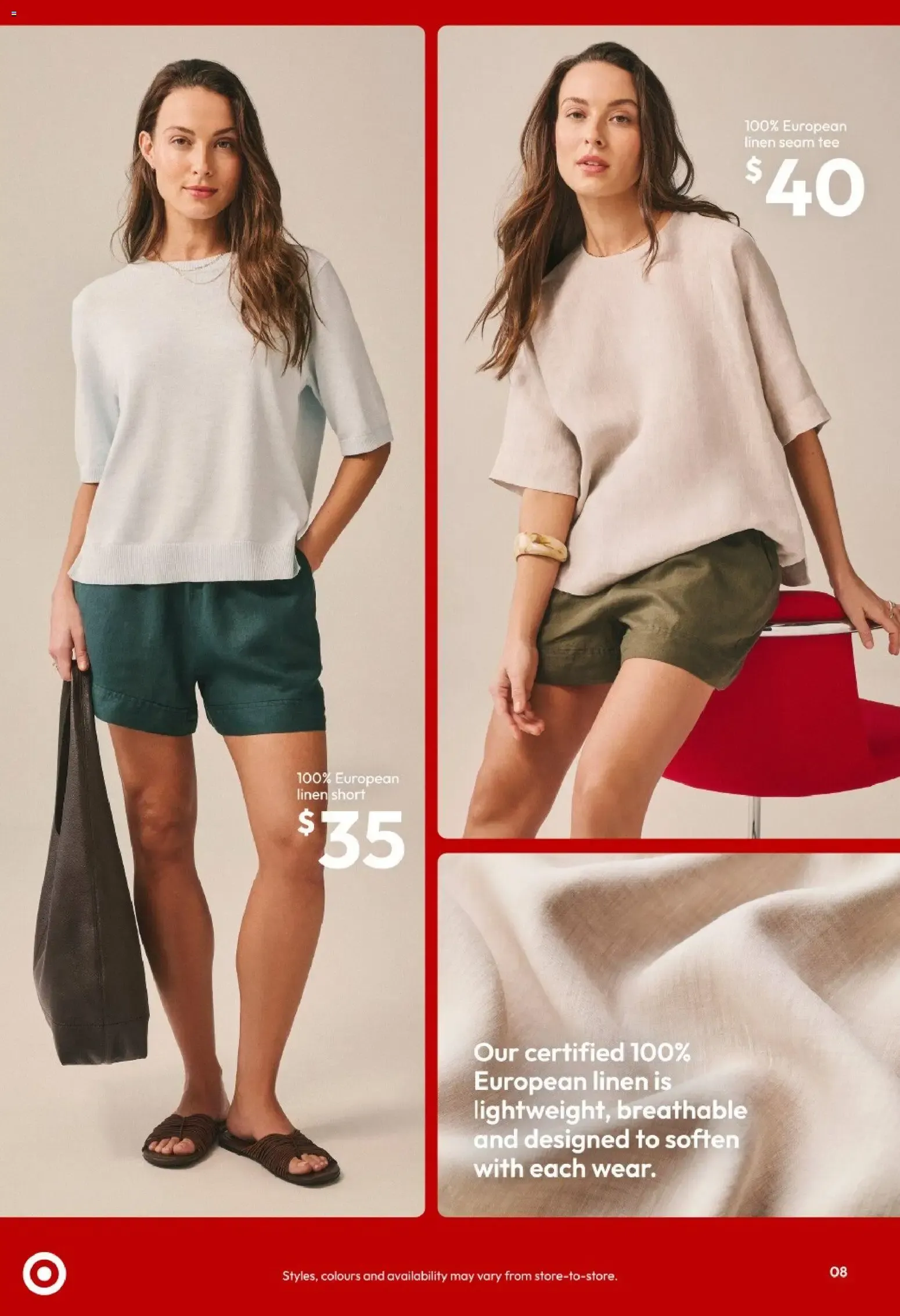 Target: Colección 'feel the LOVE' de camisas de lino - Catalogue valid from 31 August to 30 September 2026 - page 8