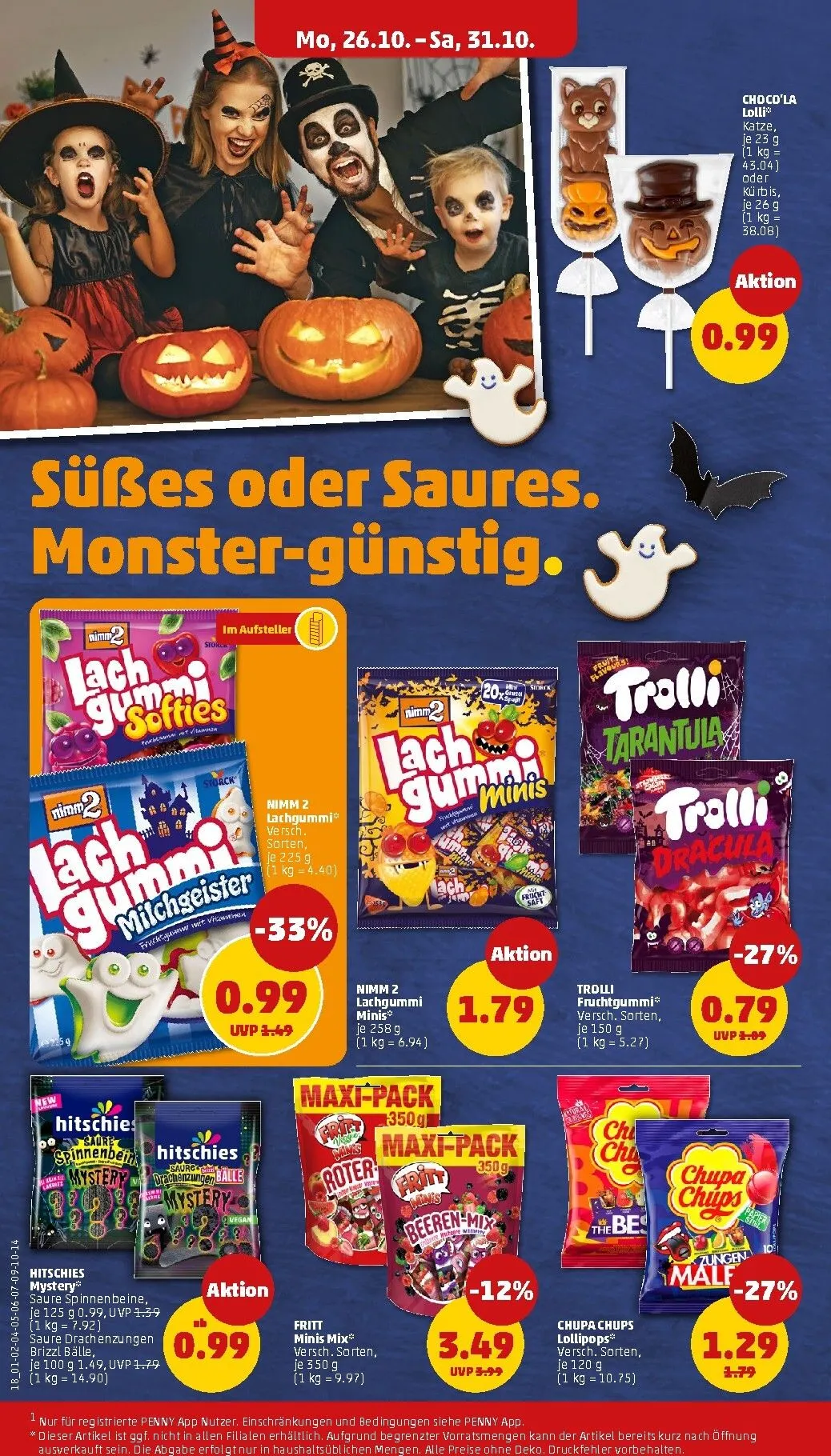 PENNY Prospekt nächste Woche – von Montag 26.10.2026 bis Samstag 31.10.2026 von 26. Oktober bis 31. Oktober 2026 - Prospekt seite 20