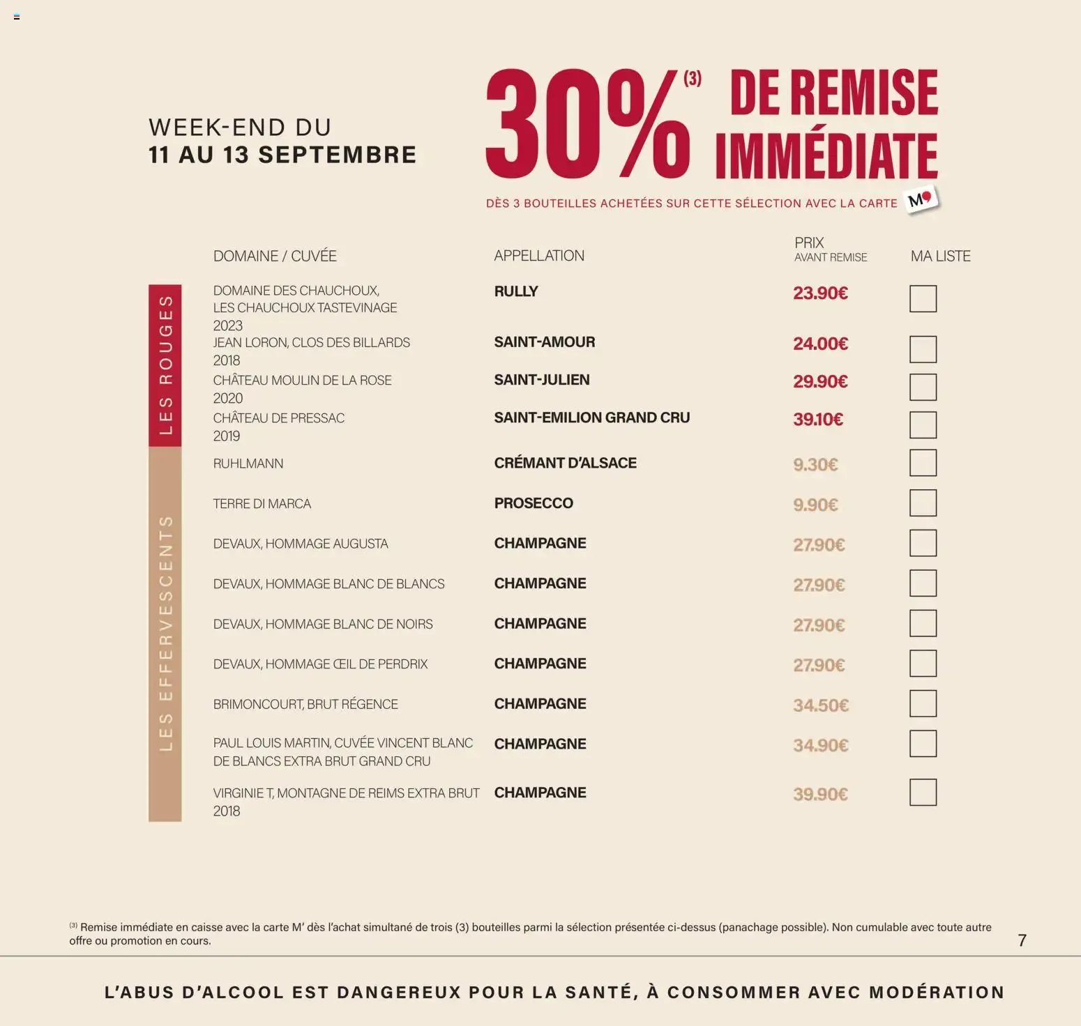 Monoprix - Calendrier des Offres du 11 septembre au 27 septembre 2026 - Catalogue page 7
